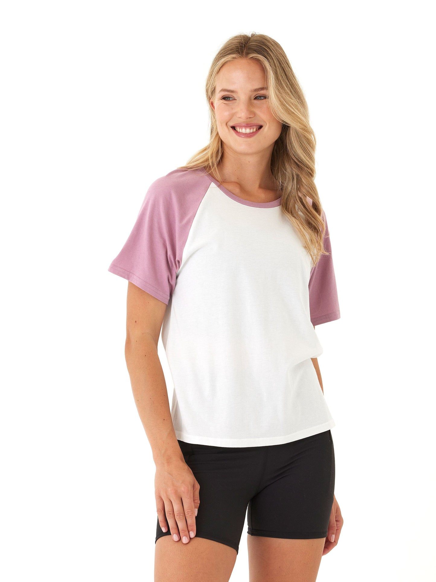 Amanda Comfort Jersey Raglan Tee