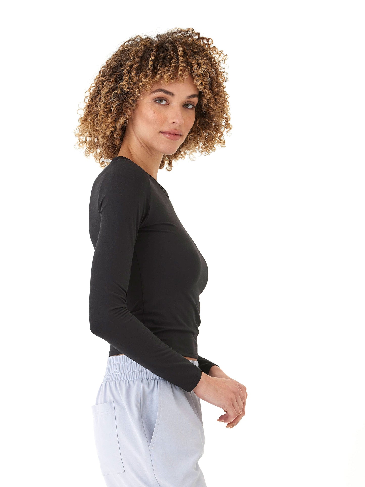 Alice Luxe Jersey Long Sleeve Top