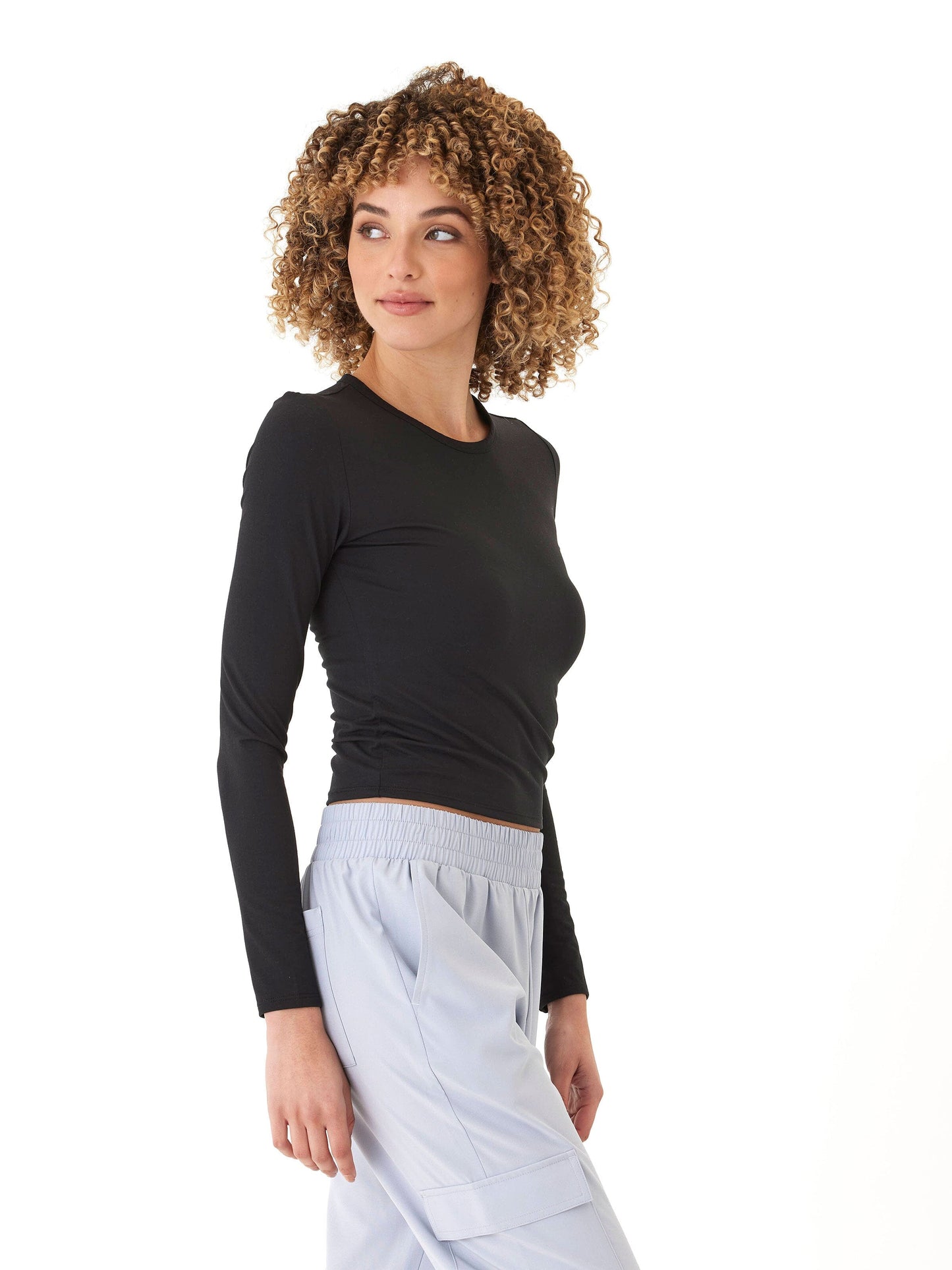 Alice Luxe Jersey Long Sleeve Top