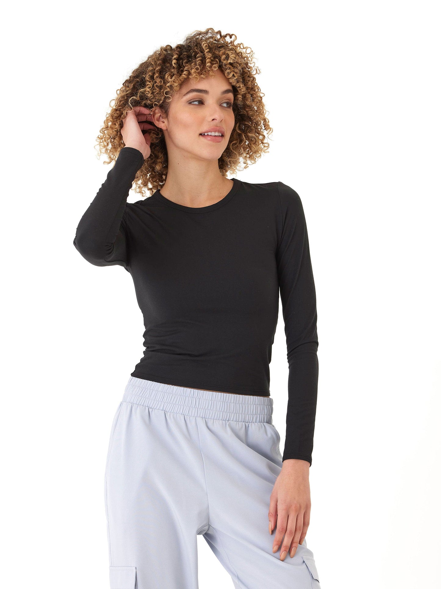 Alice Luxe Jersey Long Sleeve Top