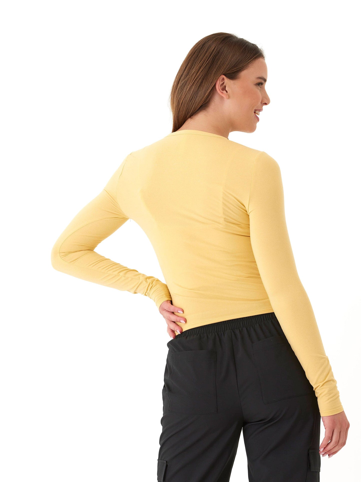 Alice Luxe Jersey Long Sleeve Top
