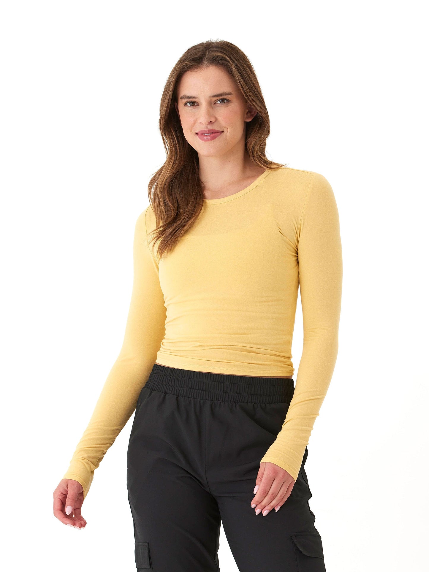 Alice Luxe Jersey Long Sleeve Top