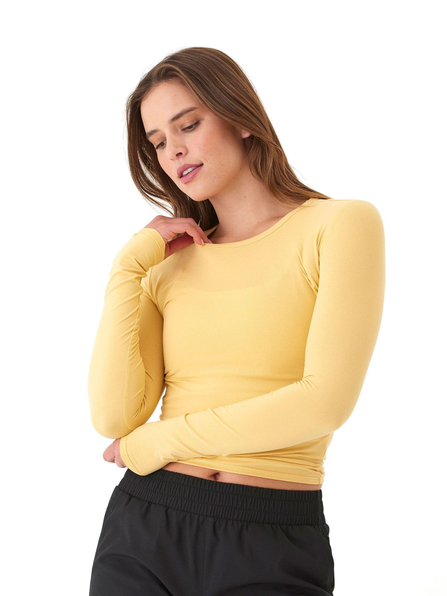 Alice Luxe Jersey Long Sleeve Top