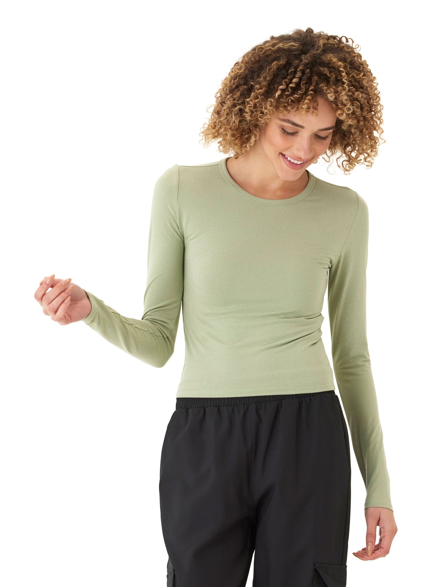 Alice Luxe Jersey Long Sleeve Top