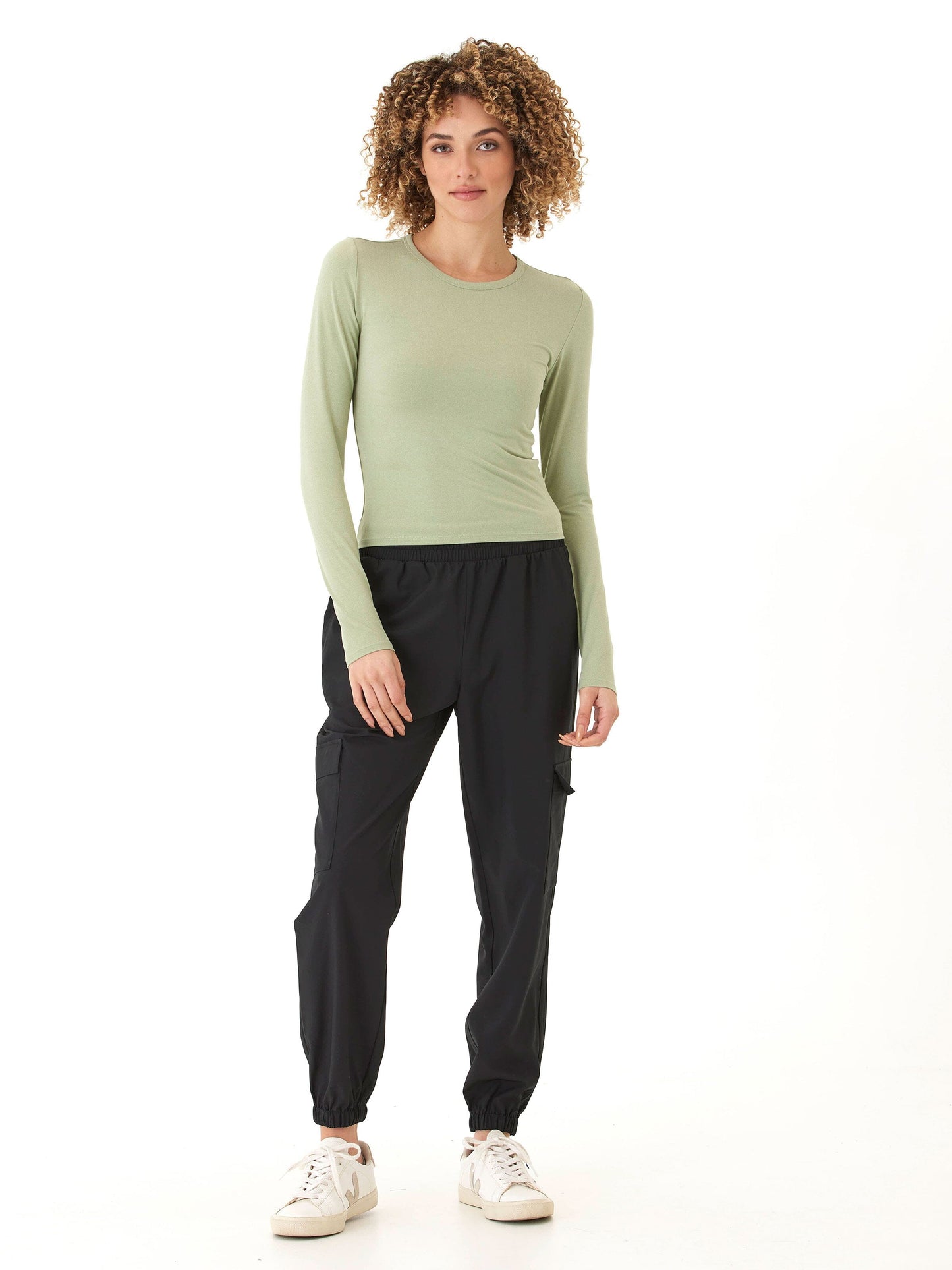 Alice Luxe Jersey Long Sleeve Top