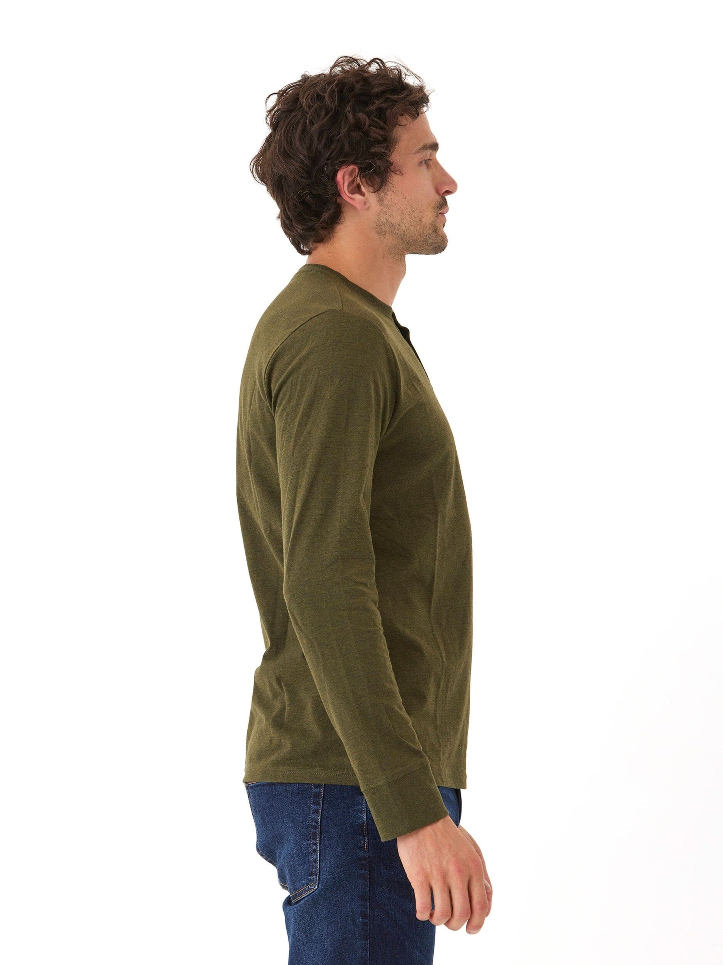Baseline Long Sleeve Triblend Henley
