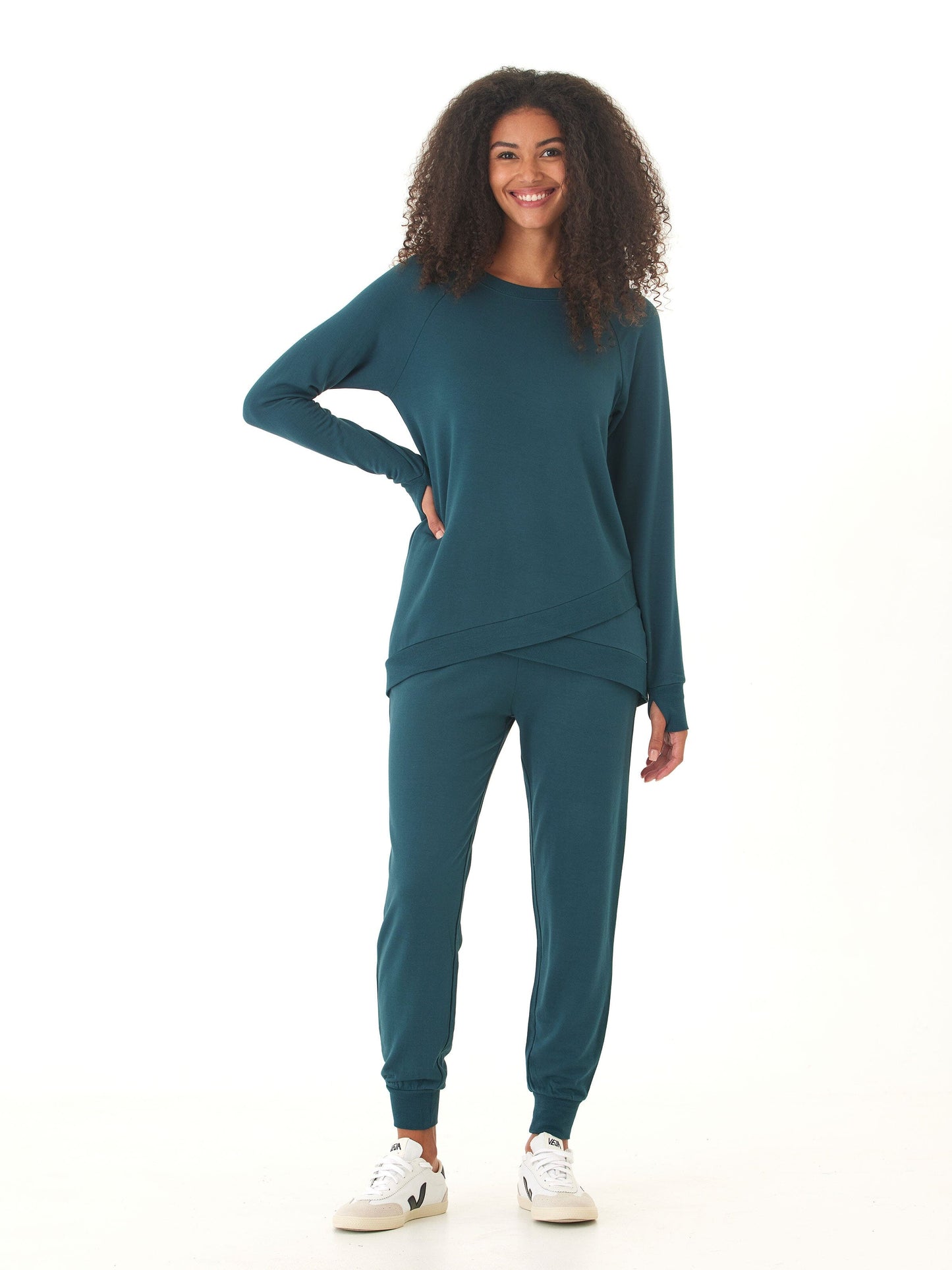 Connie Feather Fleece Jogger