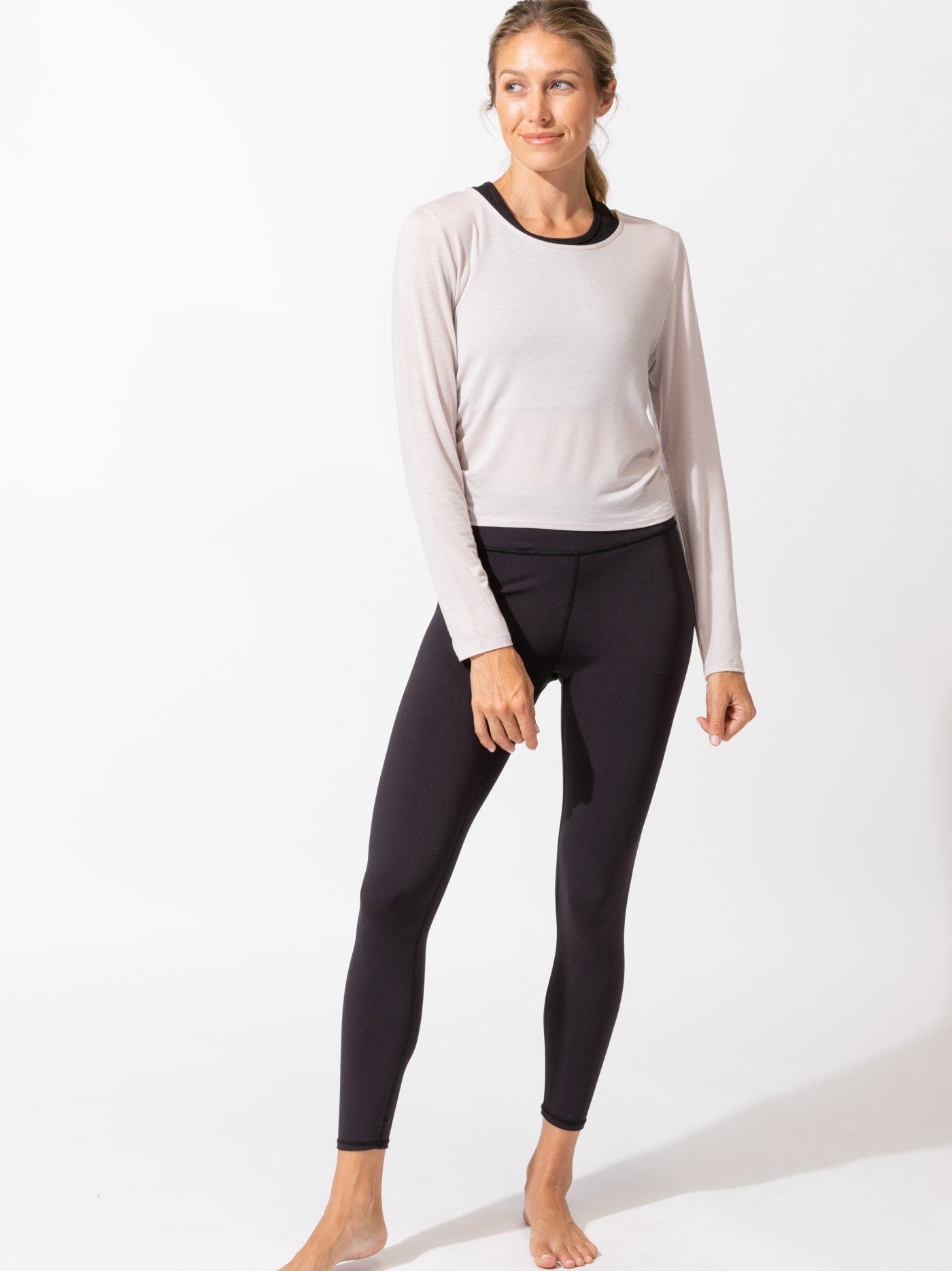 Amabella Ruched Long Sleeve