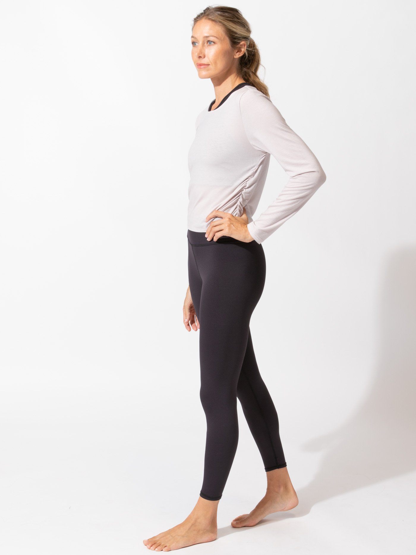 Amabella Ruched Long Sleeve
