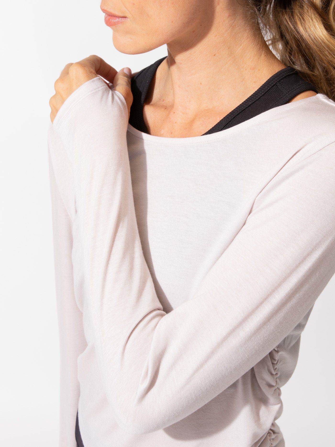 Amabella Ruched Long Sleeve