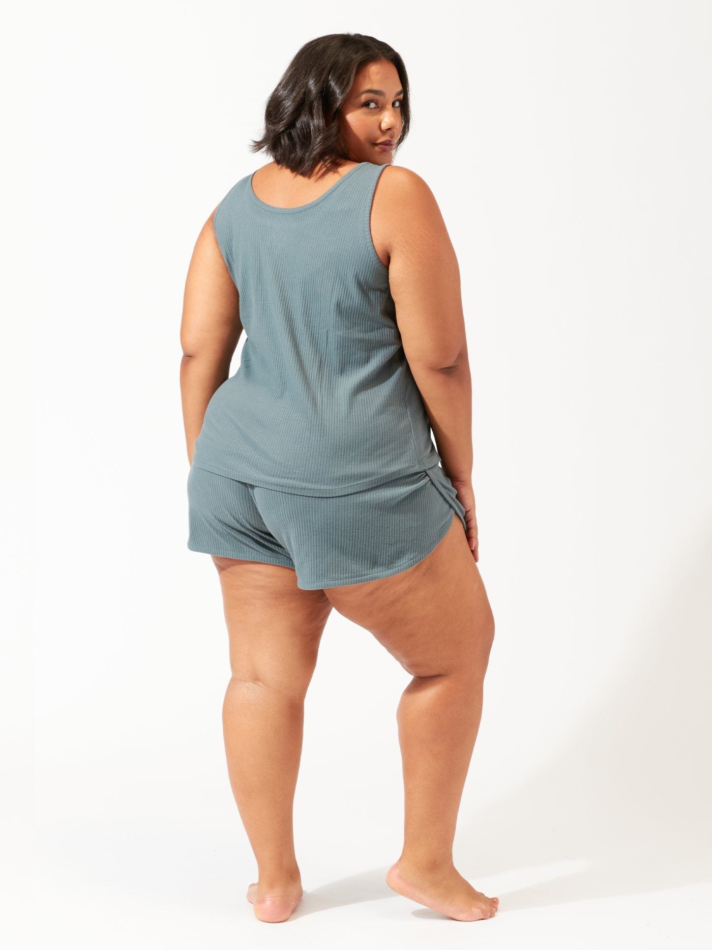 Mariana Dolphin Hem Rib Short