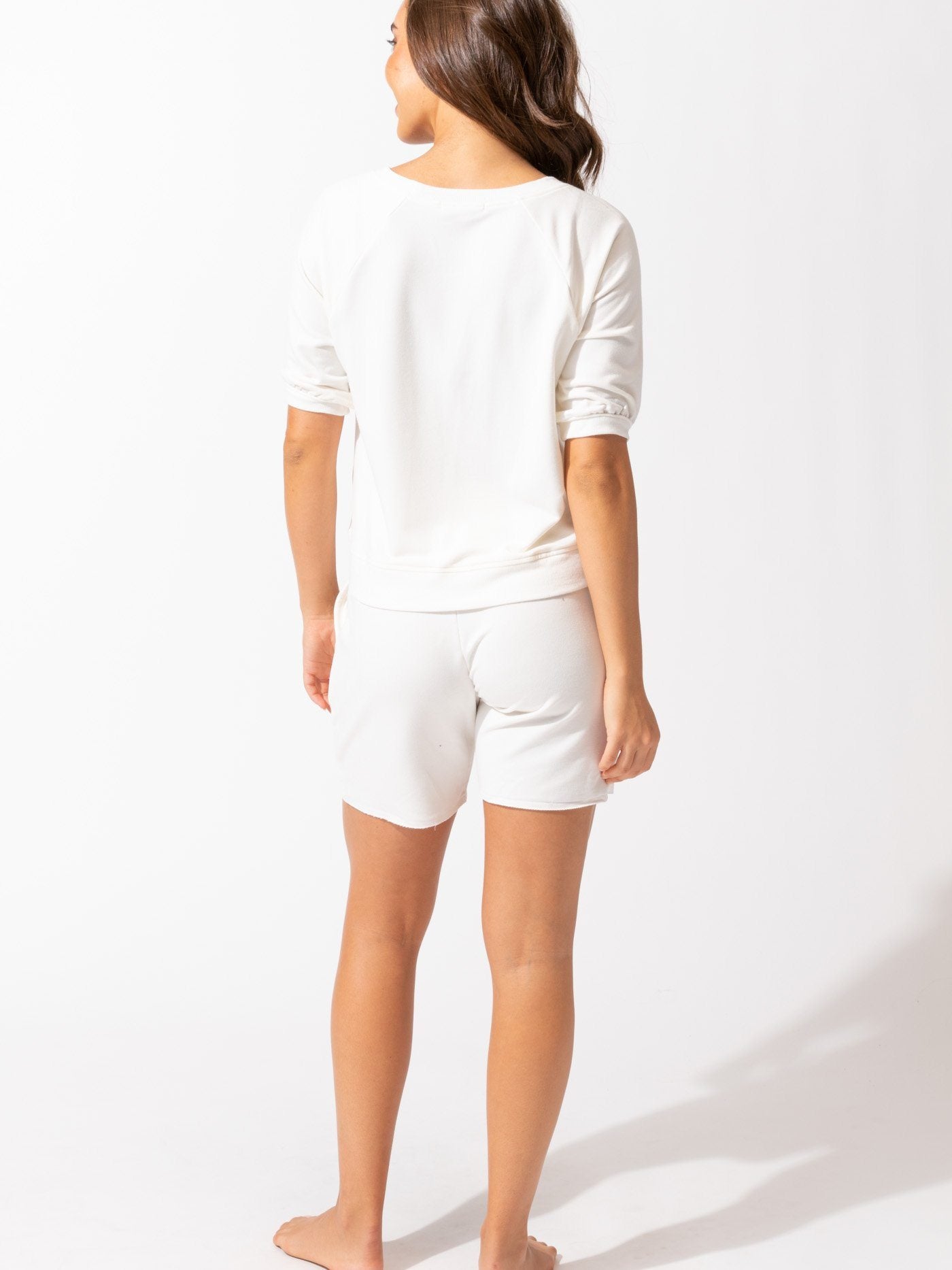 Liesl Modal Terry Cutoff Short