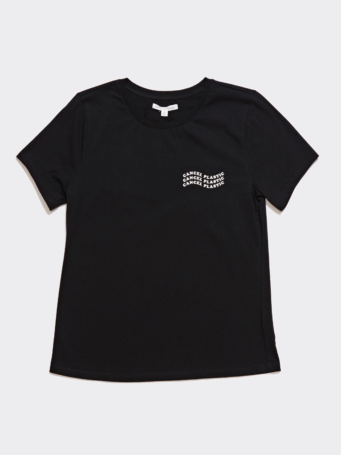 Women's Invincible Wavy Cancel Plastic Tee