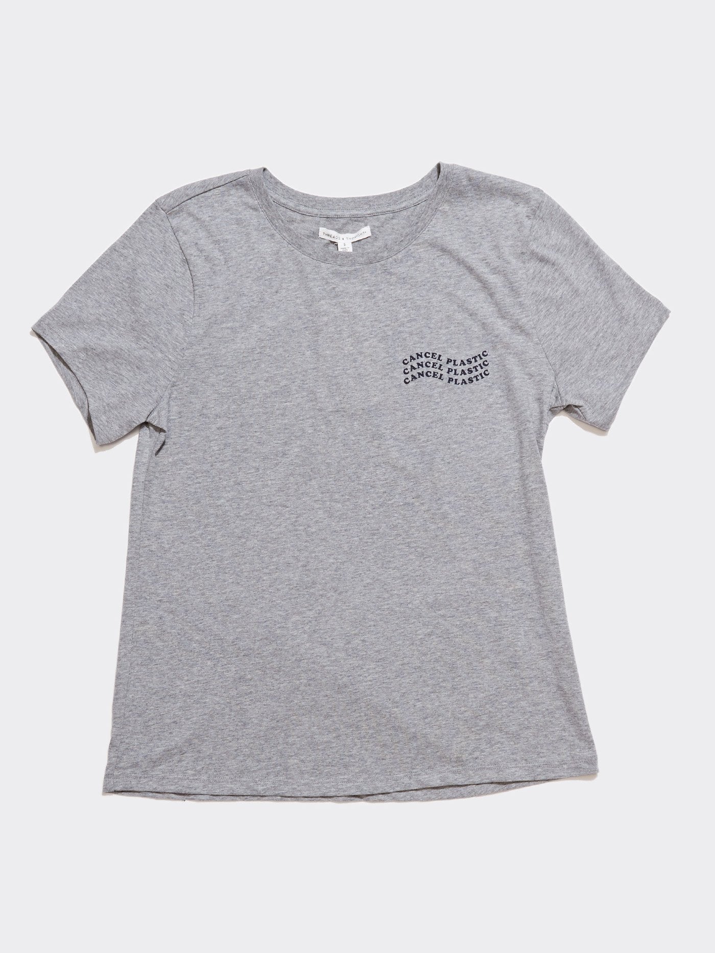 Women's Invincible Wavy Cancel Plastic Tee