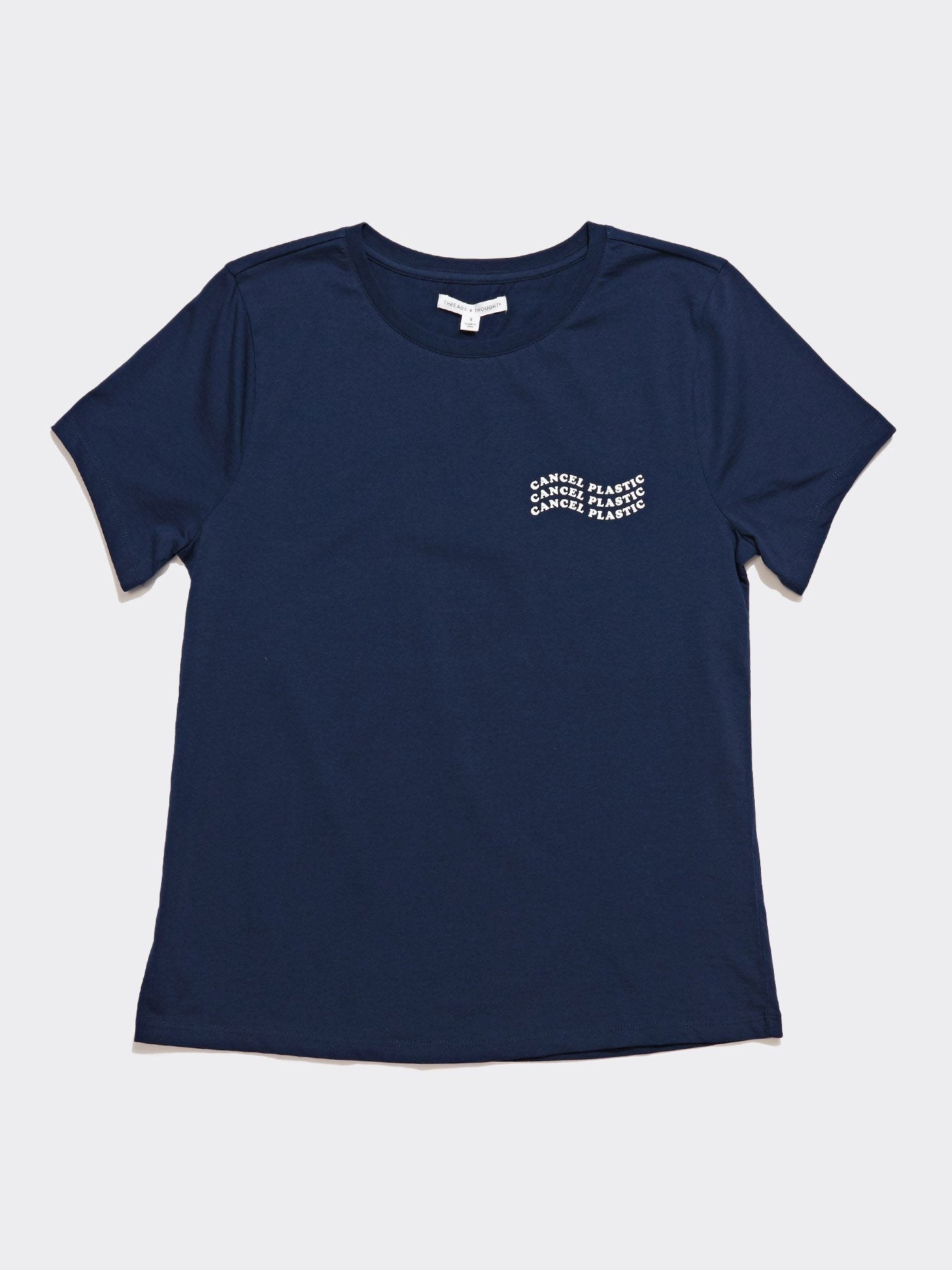 Women's Invincible Wavy Cancel Plastic Tee