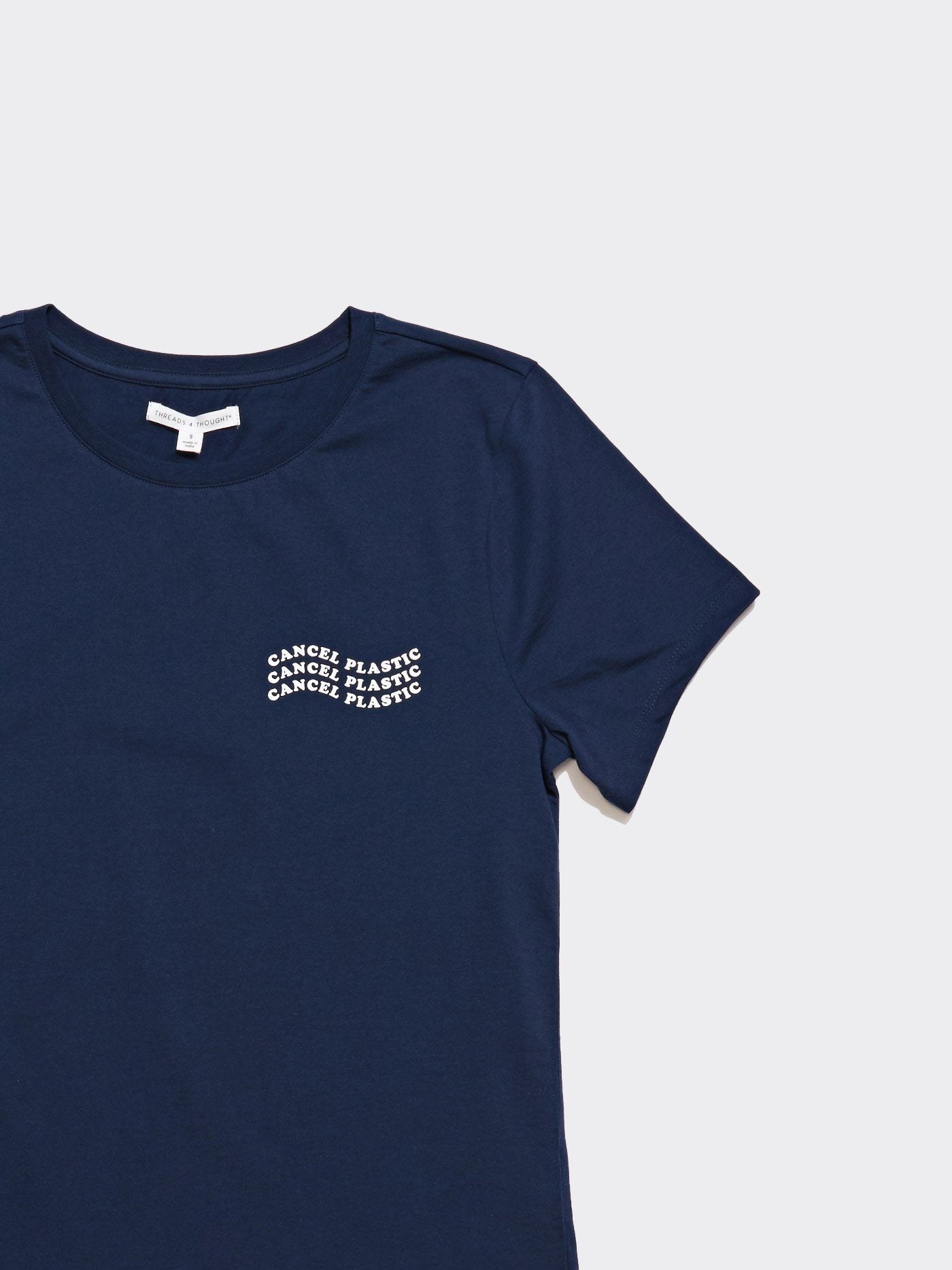 Women's Invincible Wavy Cancel Plastic Tee