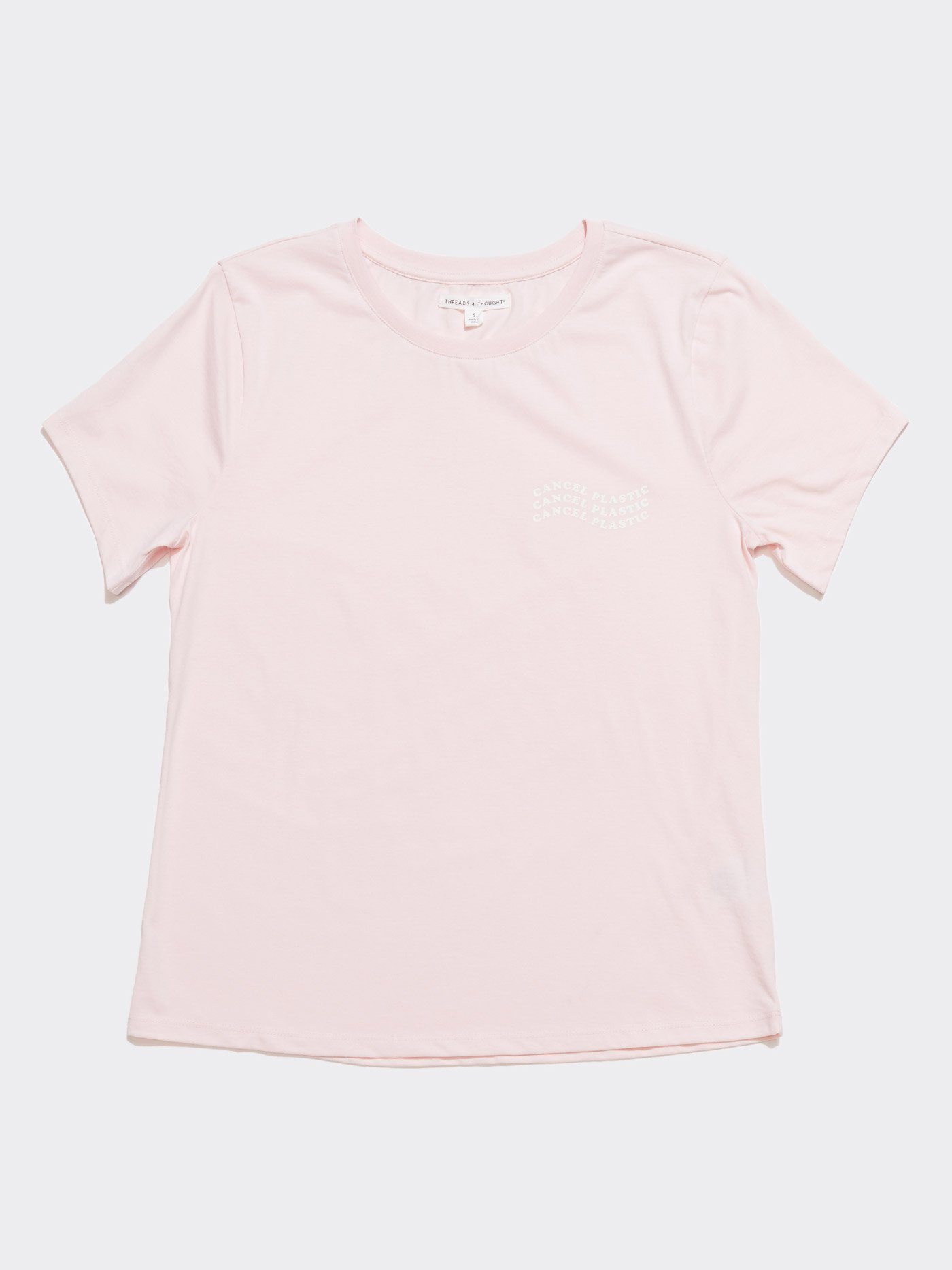 Women's Invincible Wavy Cancel Plastic Tee