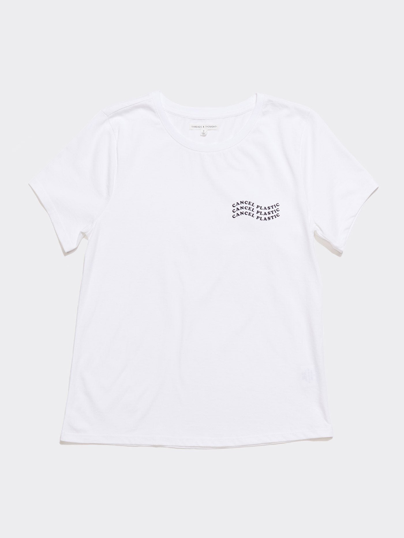 Women's Invincible Wavy Cancel Plastic Tee