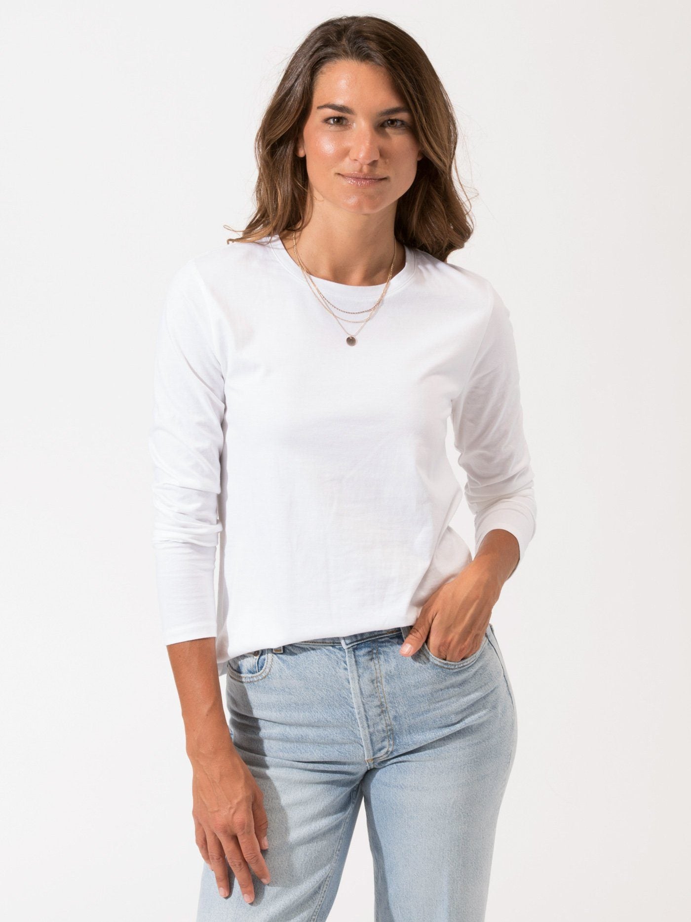 Women's Invincible Long Sleeve Scoop Neck