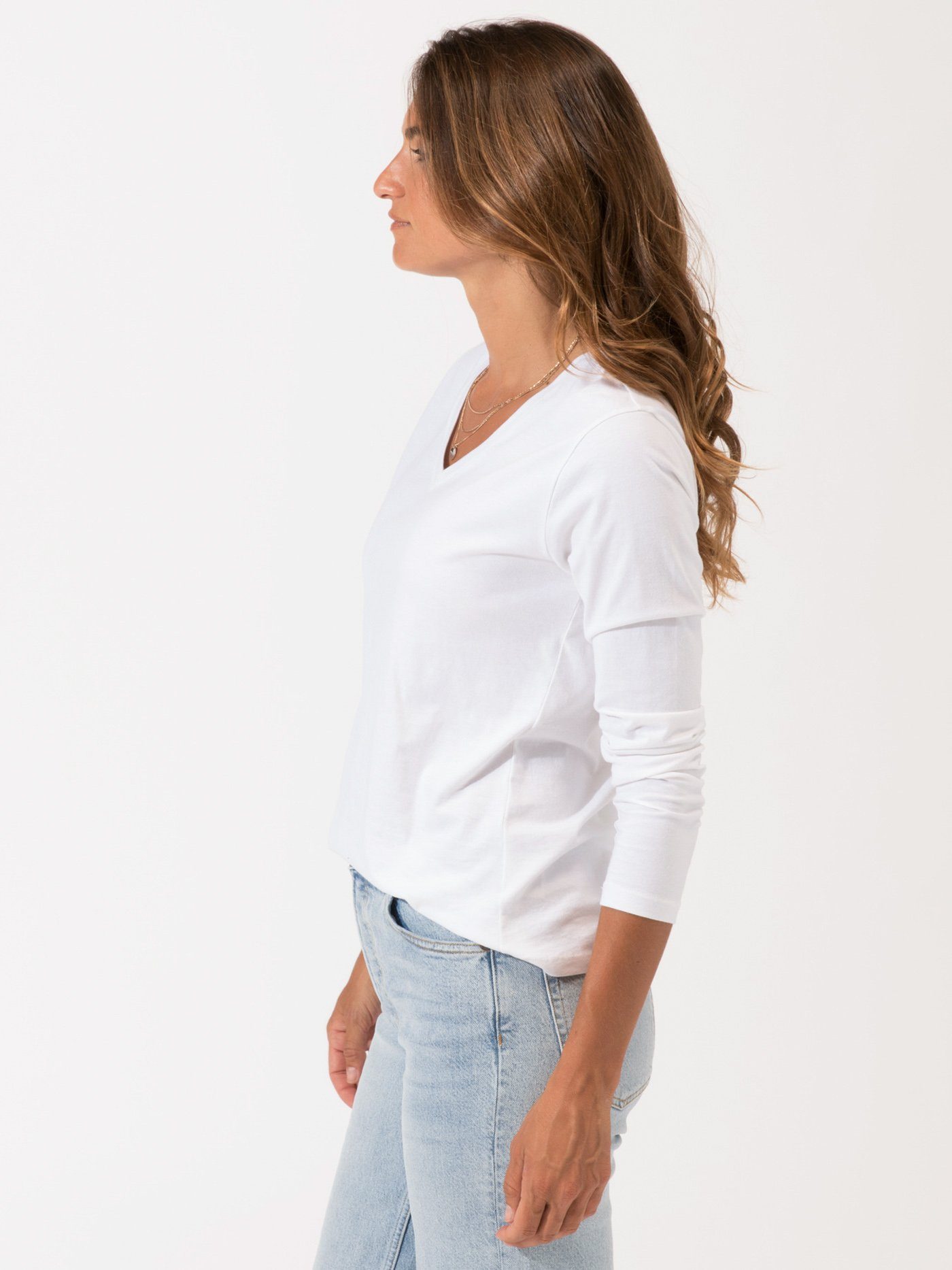 Women's Invincible Long Sleeve V-Neck