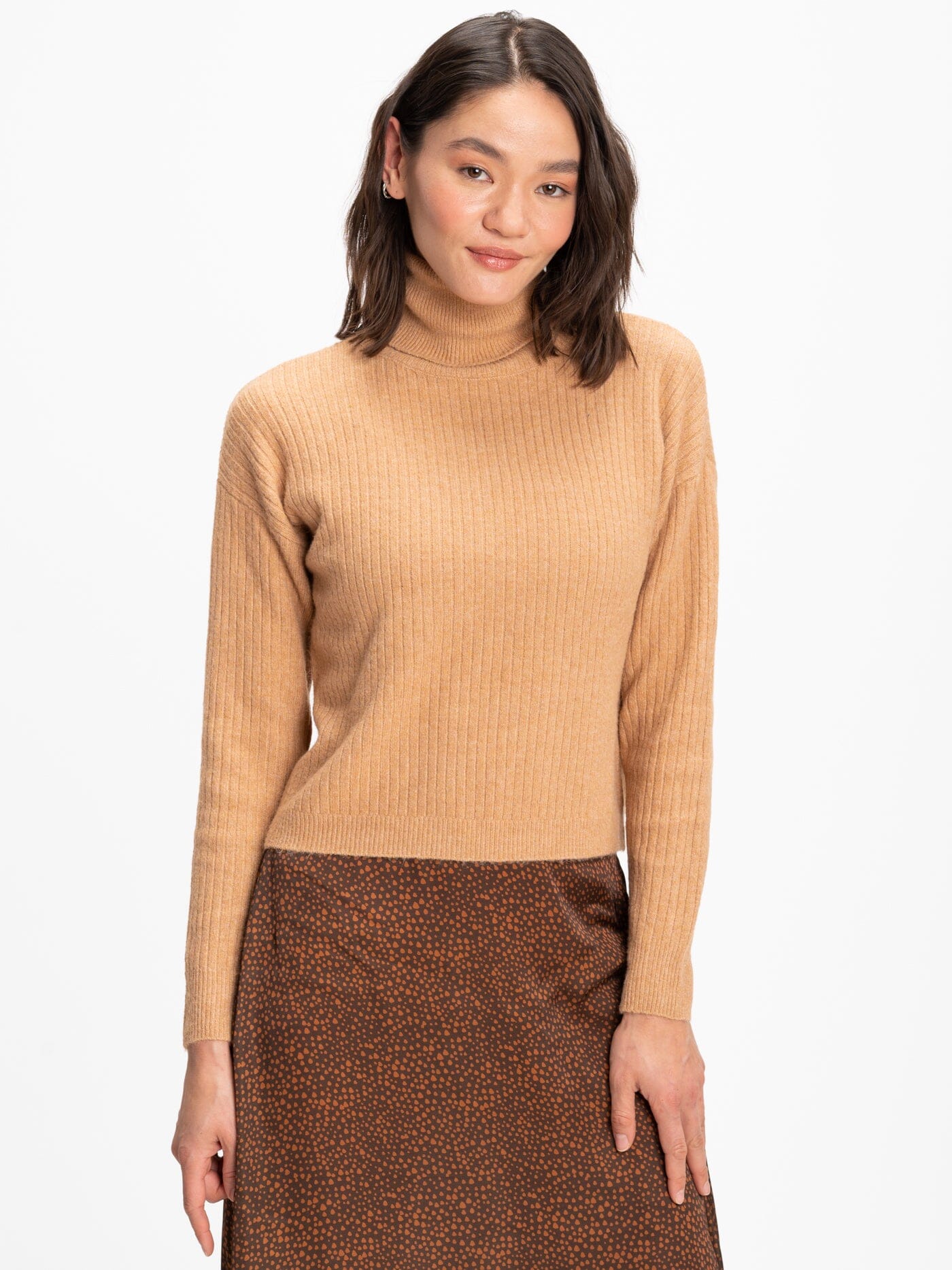 Toki Rib Knit Turtleneck