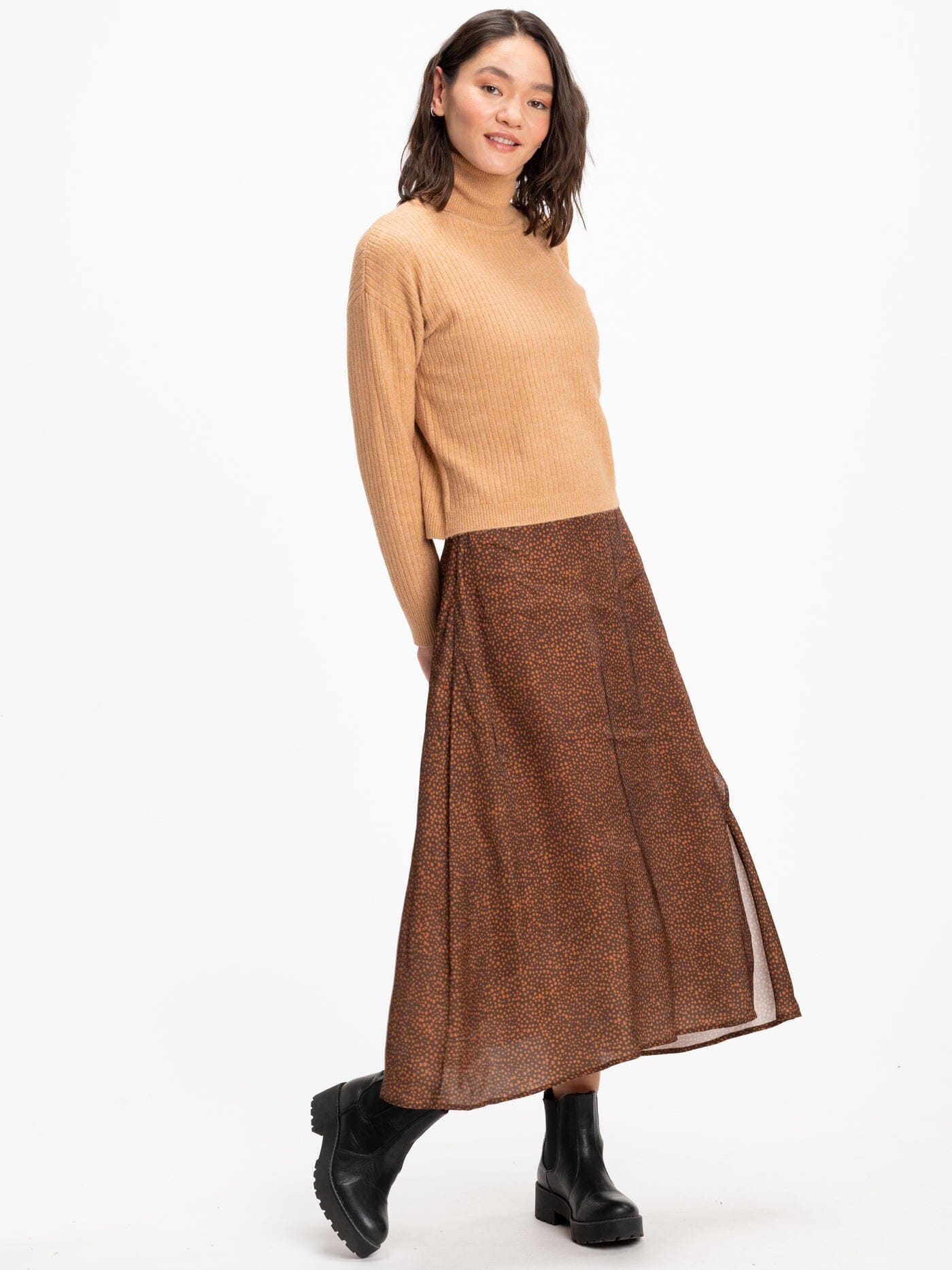 Toki Rib Knit Turtleneck