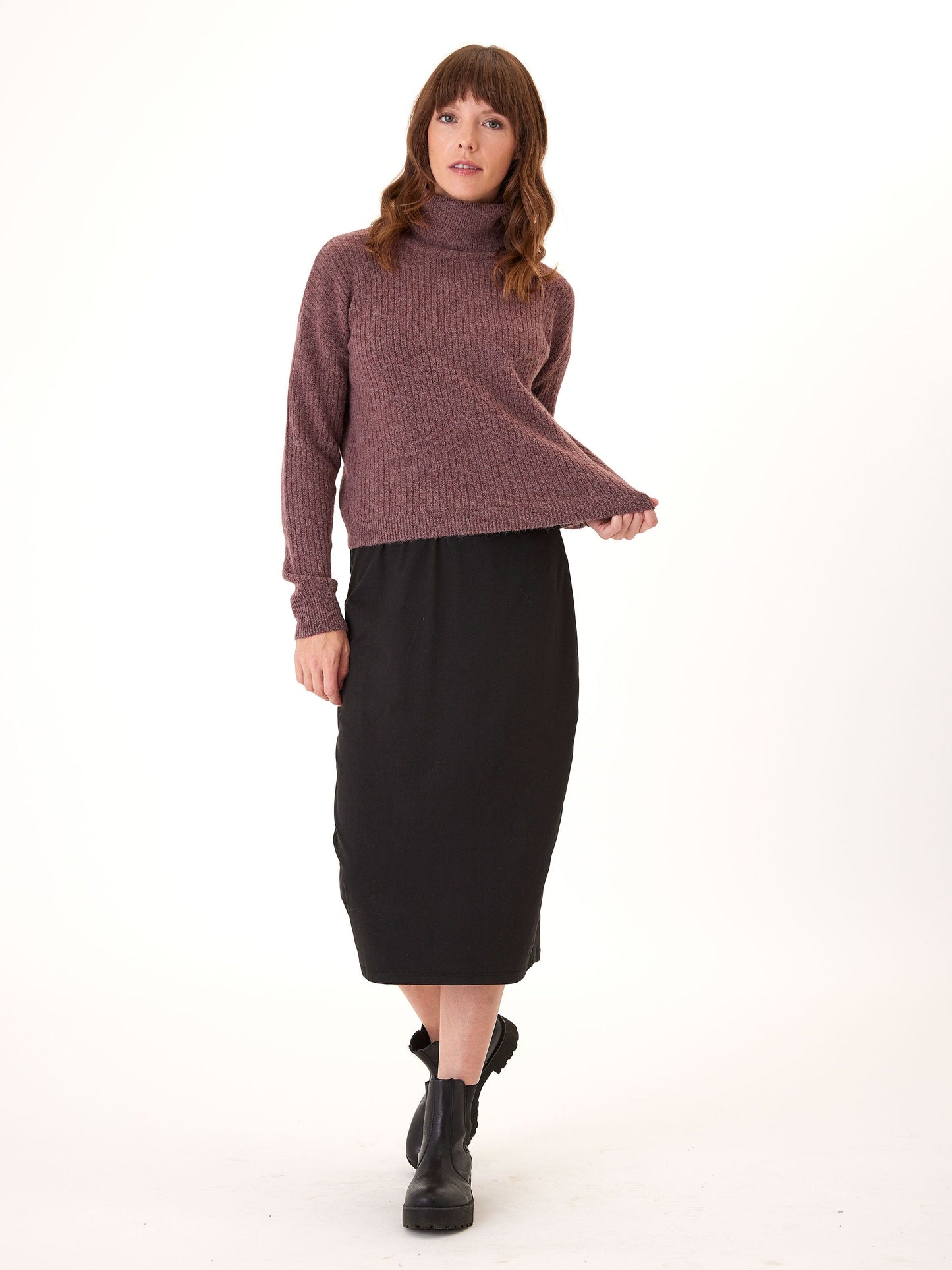 Toki Rib Knit Turtleneck