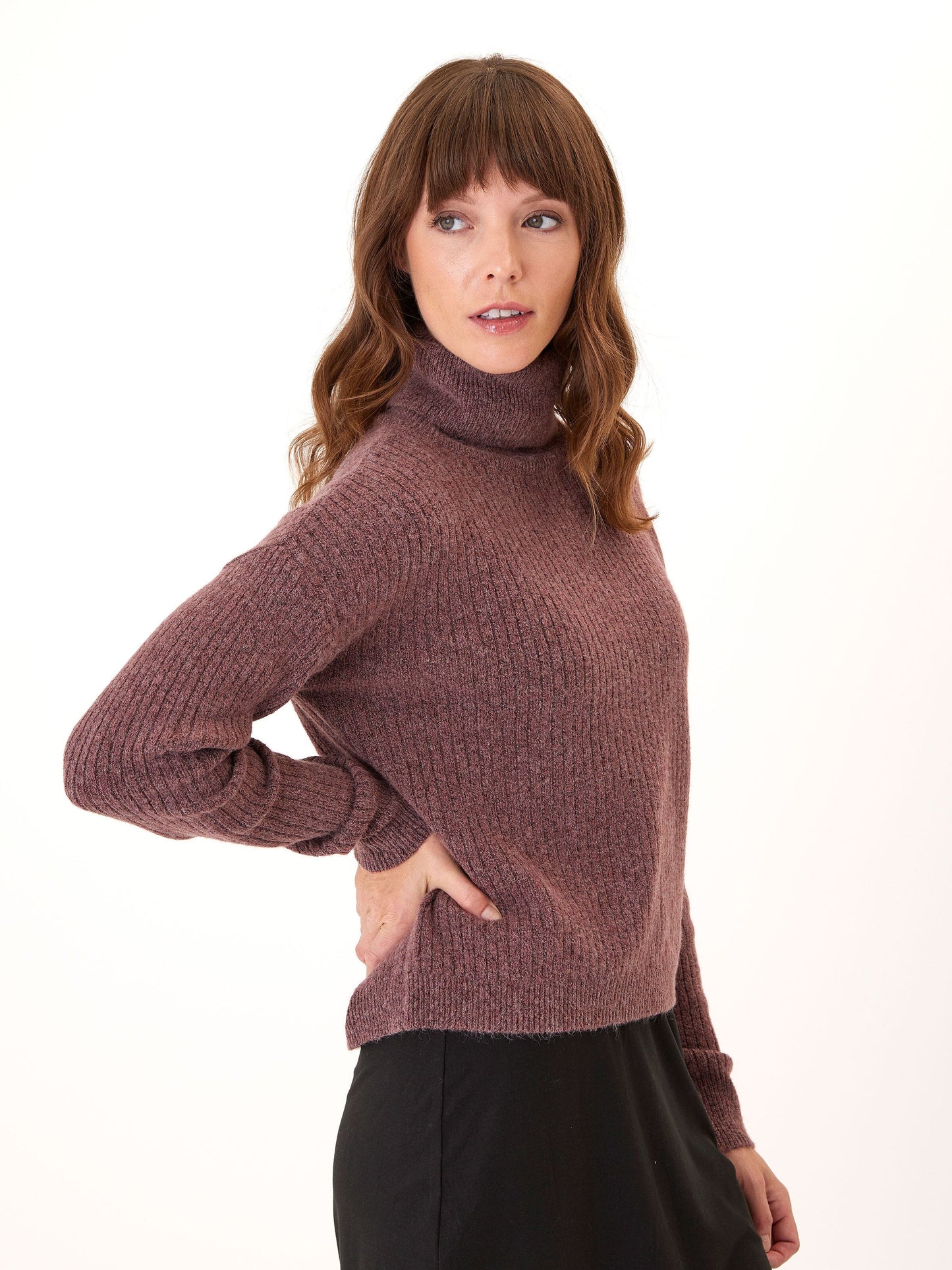 Toki Rib Knit Turtleneck