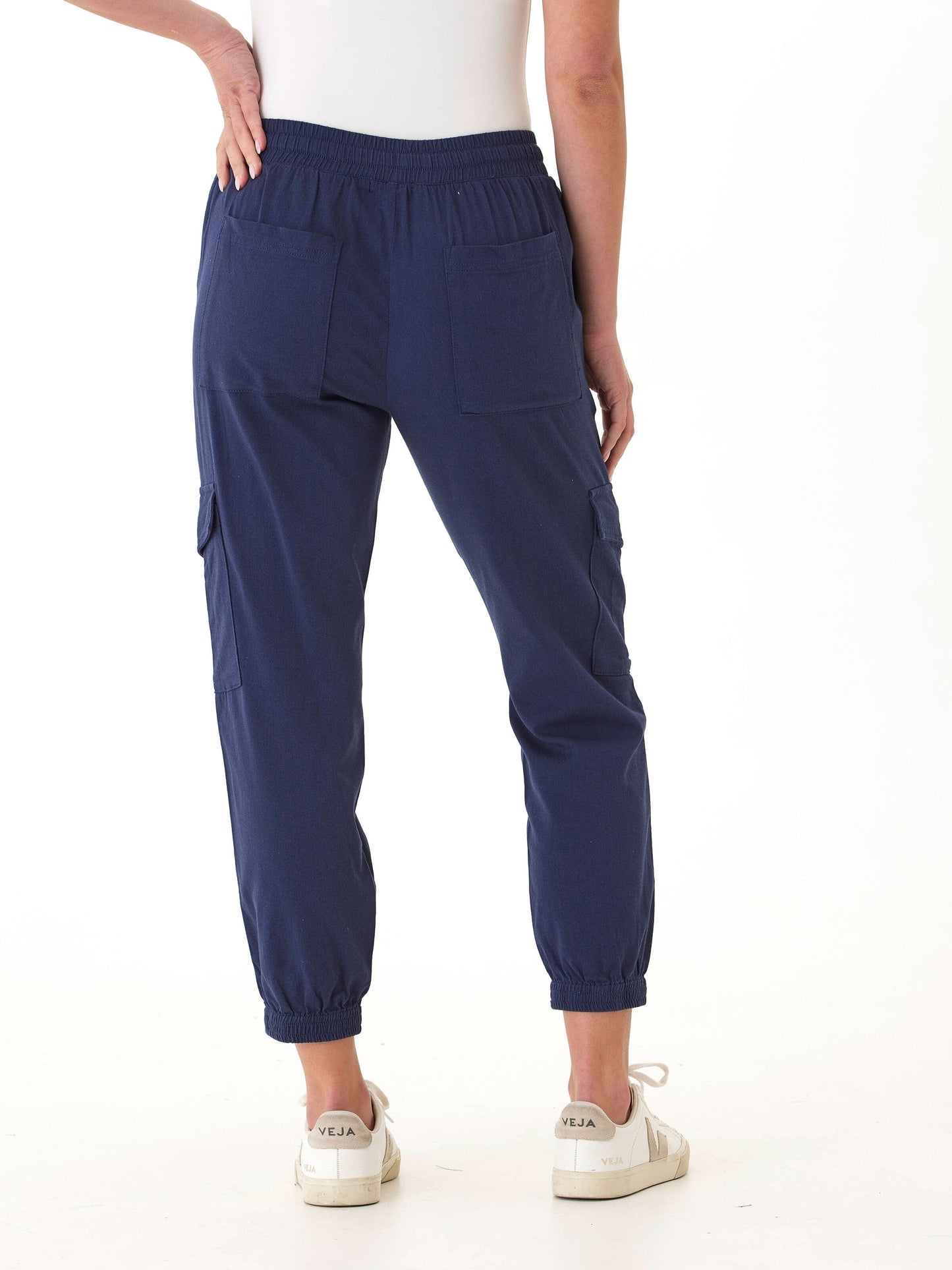 Delilah Stretch Twill Cargo Jogger 27"