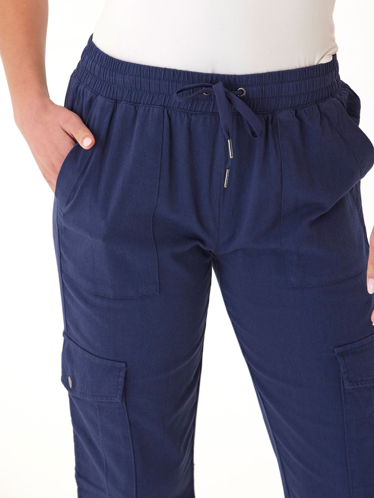 Delilah Stretch Twill Cargo Jogger 27"