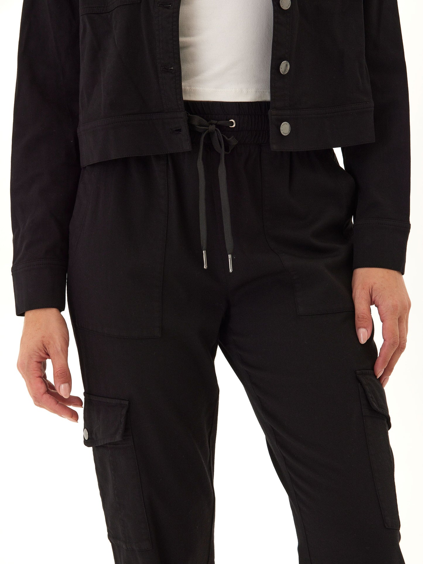 Delilah Stretch Twill Cargo Jogger 27"