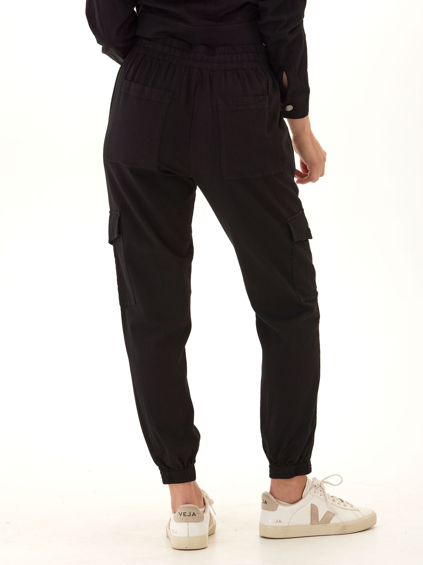 Delilah Stretch Twill Cargo Jogger 27"