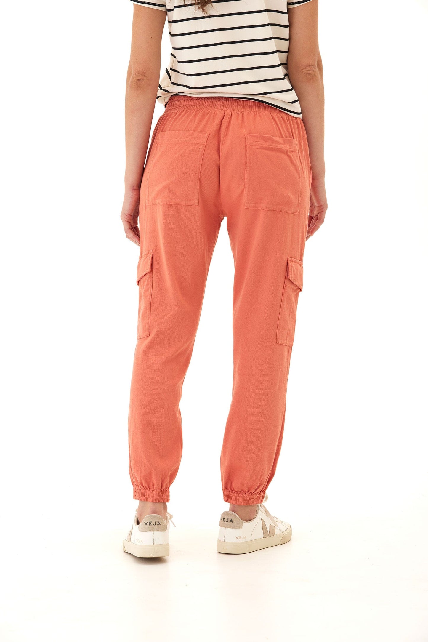 Delilah Stretch Twill Cargo Jogger 27"