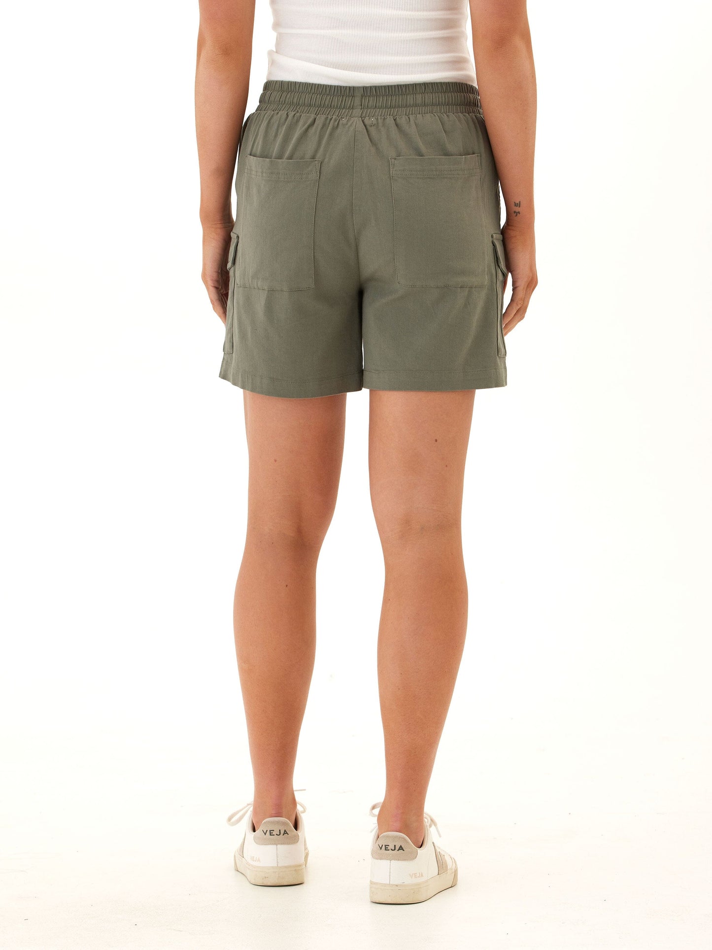 Delilah Stretch Twill Cargo Short