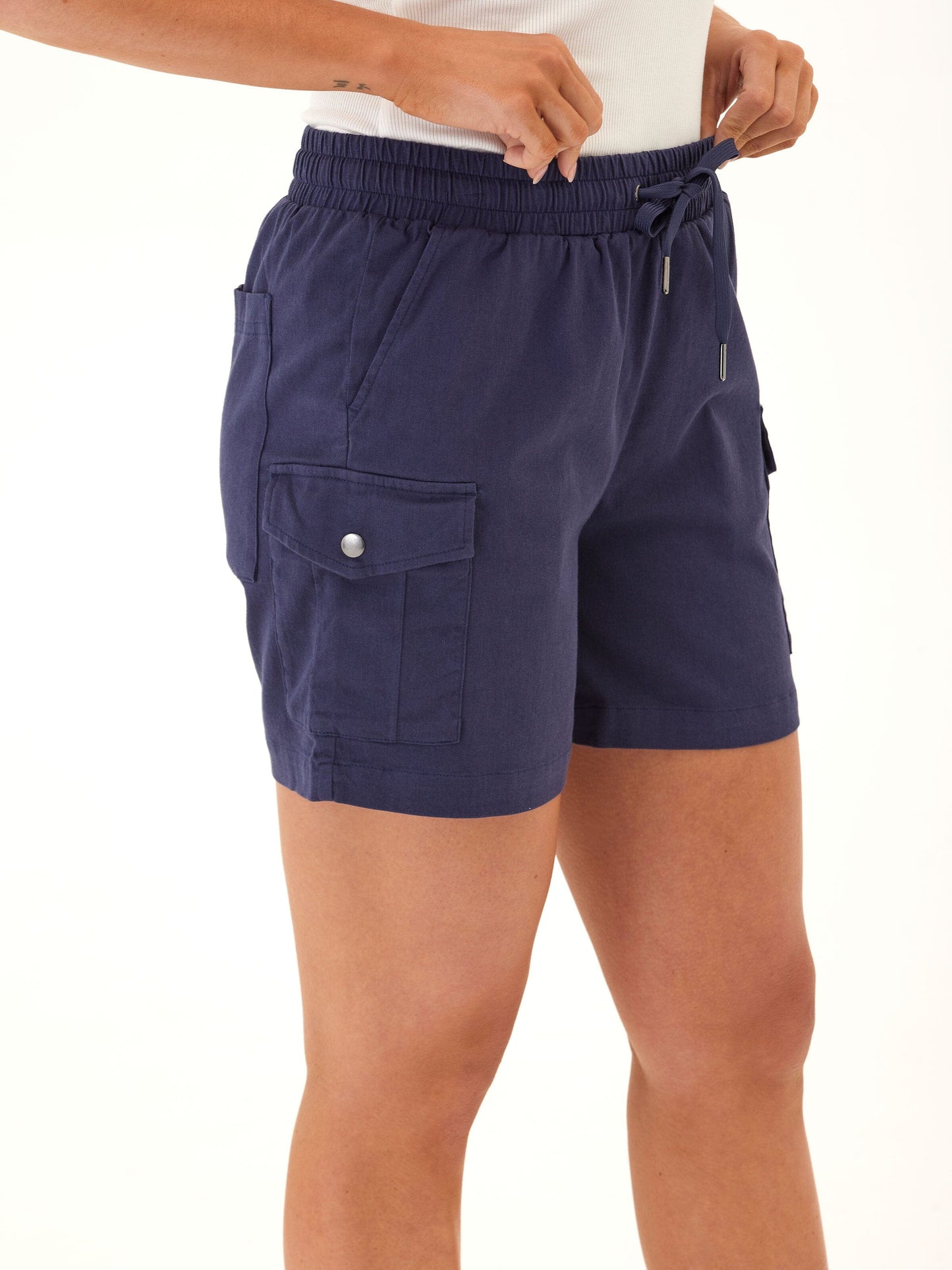 Delilah Stretch Twill Cargo Short