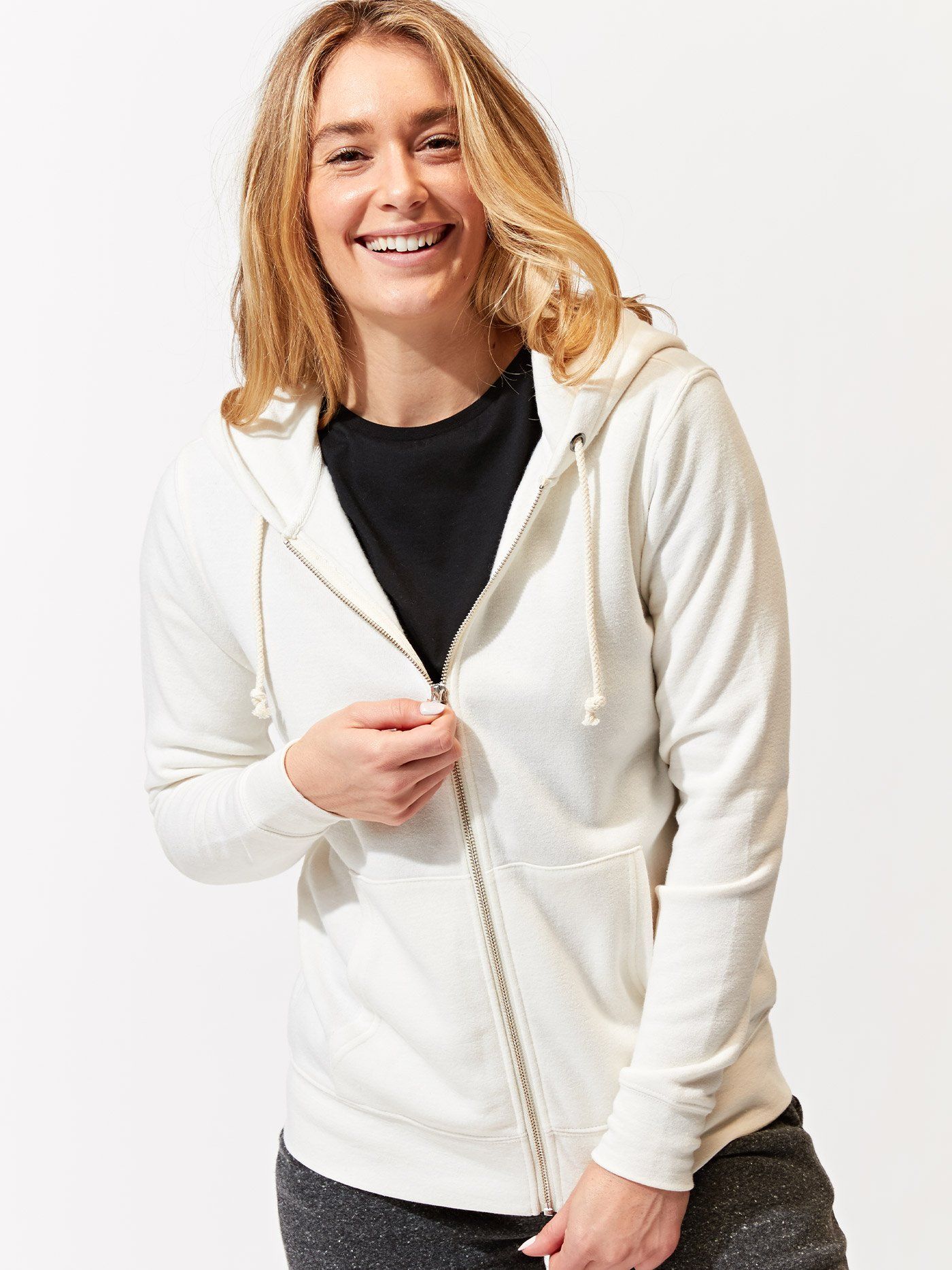 Triblend Zip Hoodie