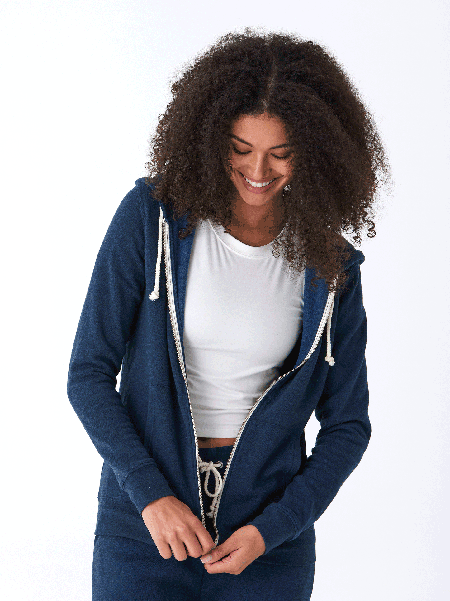 Triblend Zip Hoodie