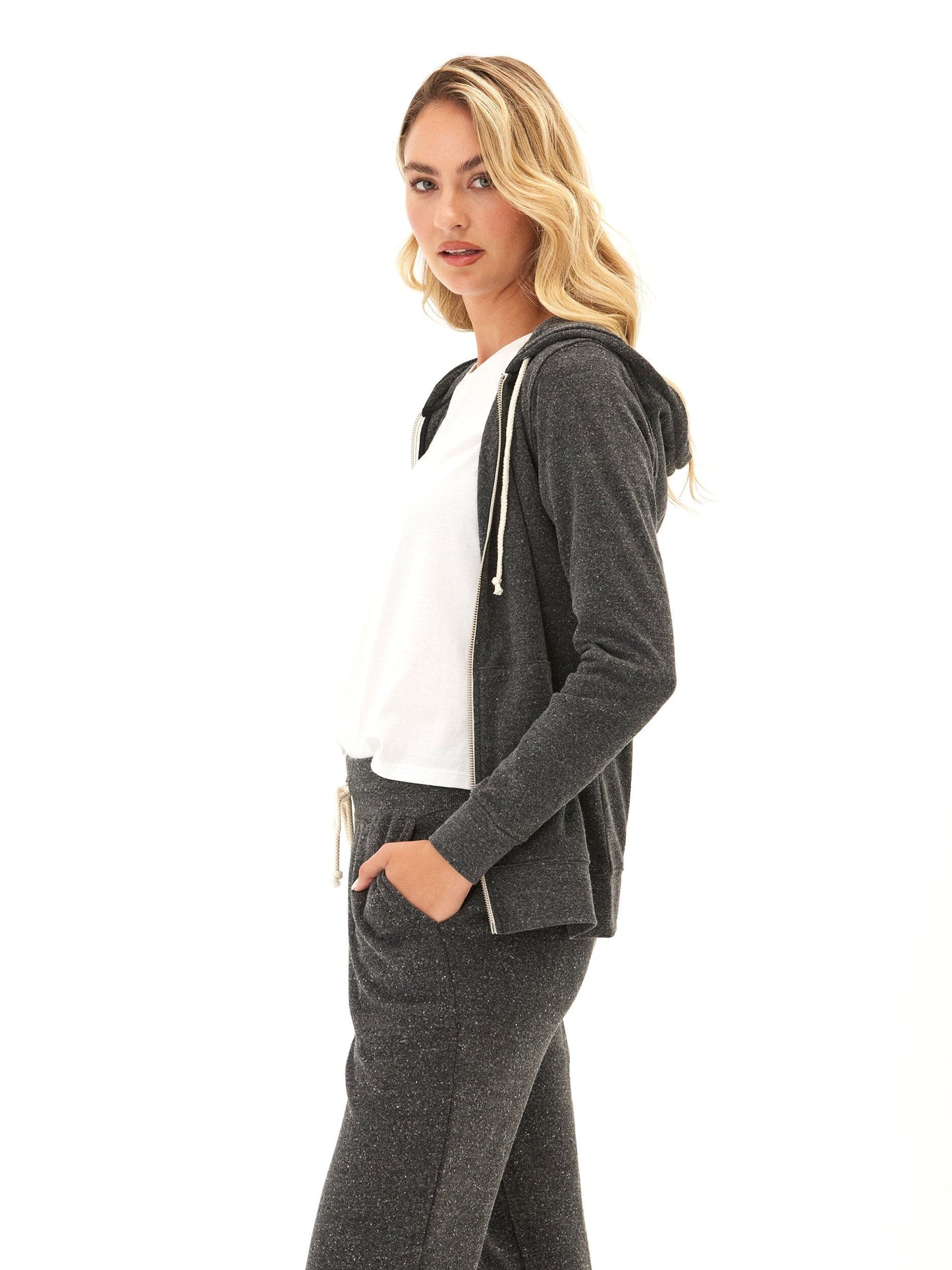 Triblend Zip Hoodie