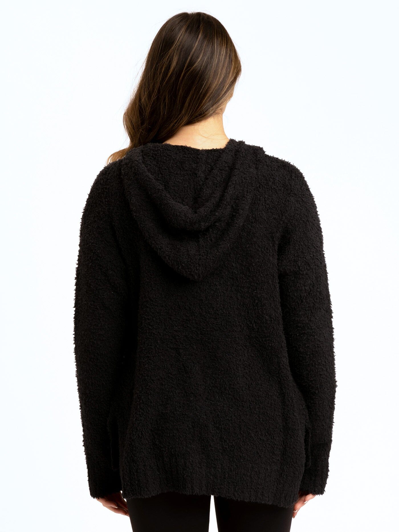 Anita Cozy Boucle Full Zip Sweater Hoodie