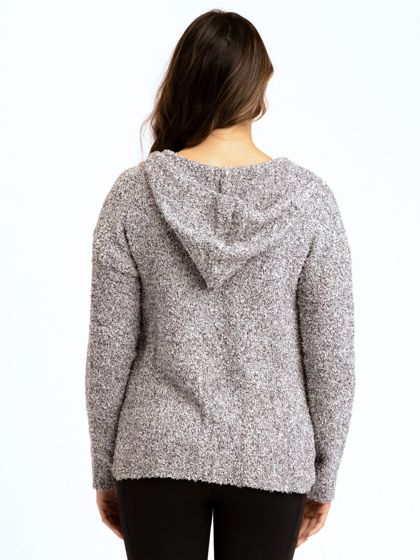 Anita Cozy Boucle Full Zip Sweater Hoodie