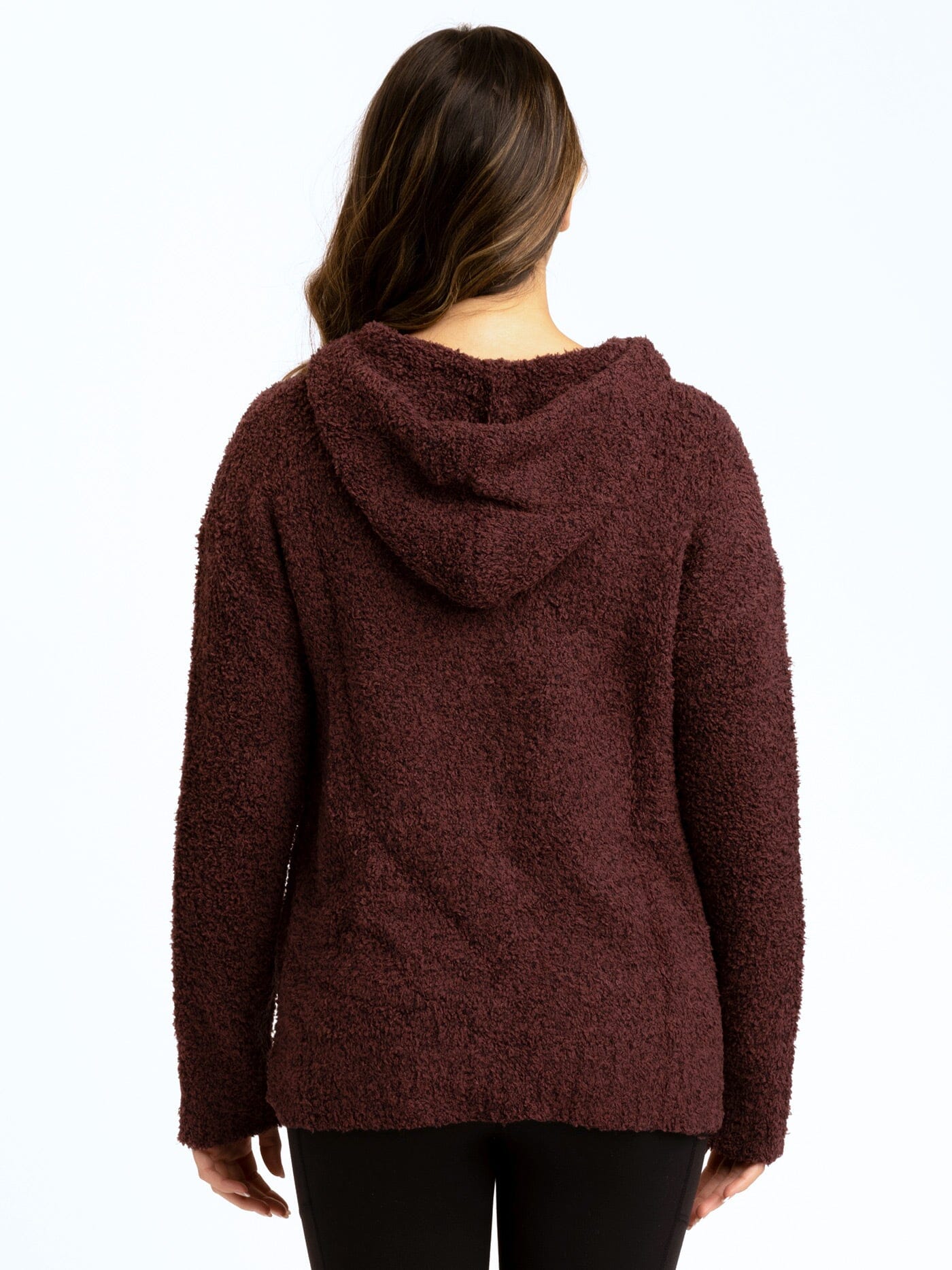 Anita Cozy Boucle Full Zip Sweater Hoodie