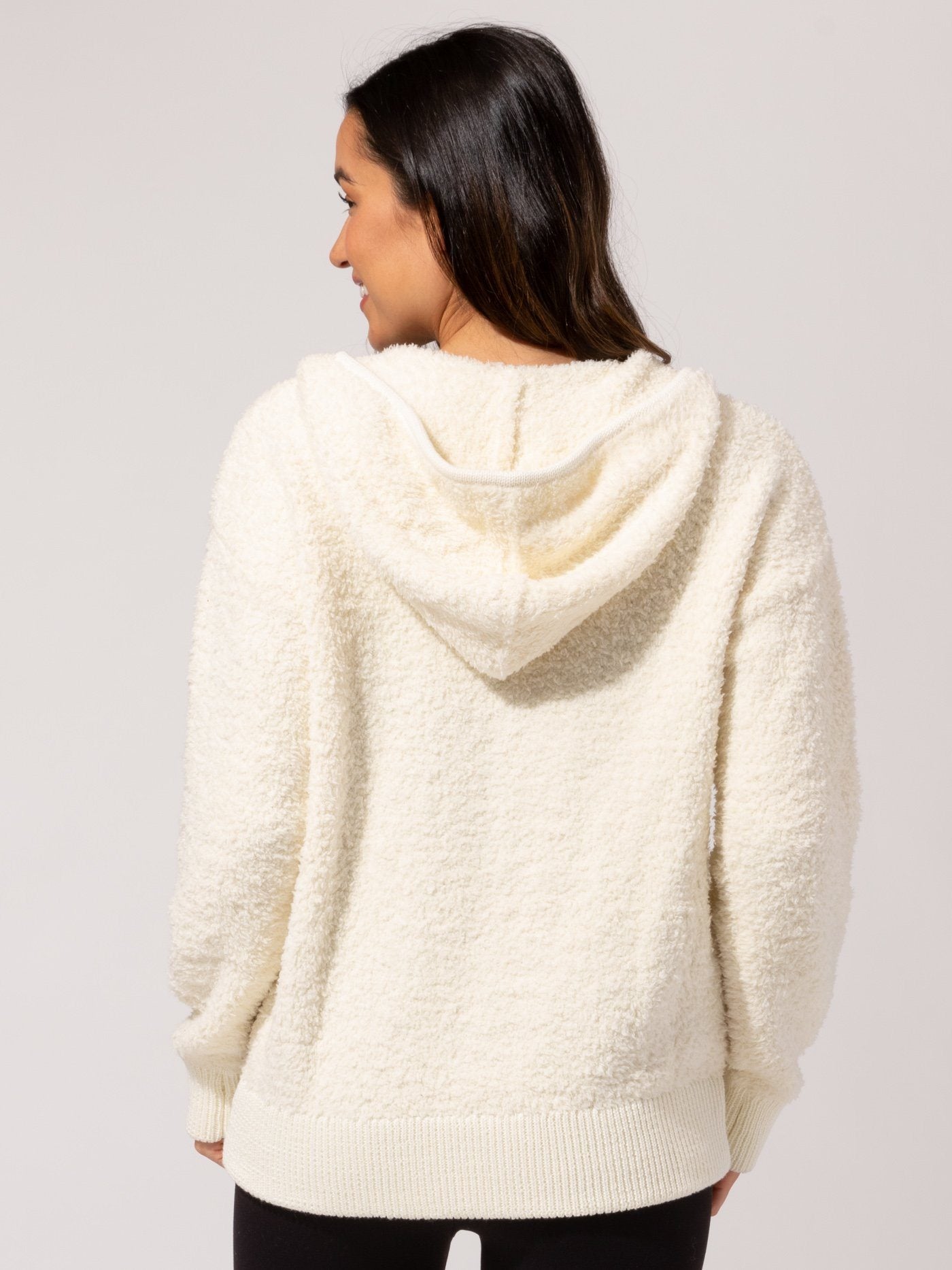 Vivi Boucle Zip Hoodie