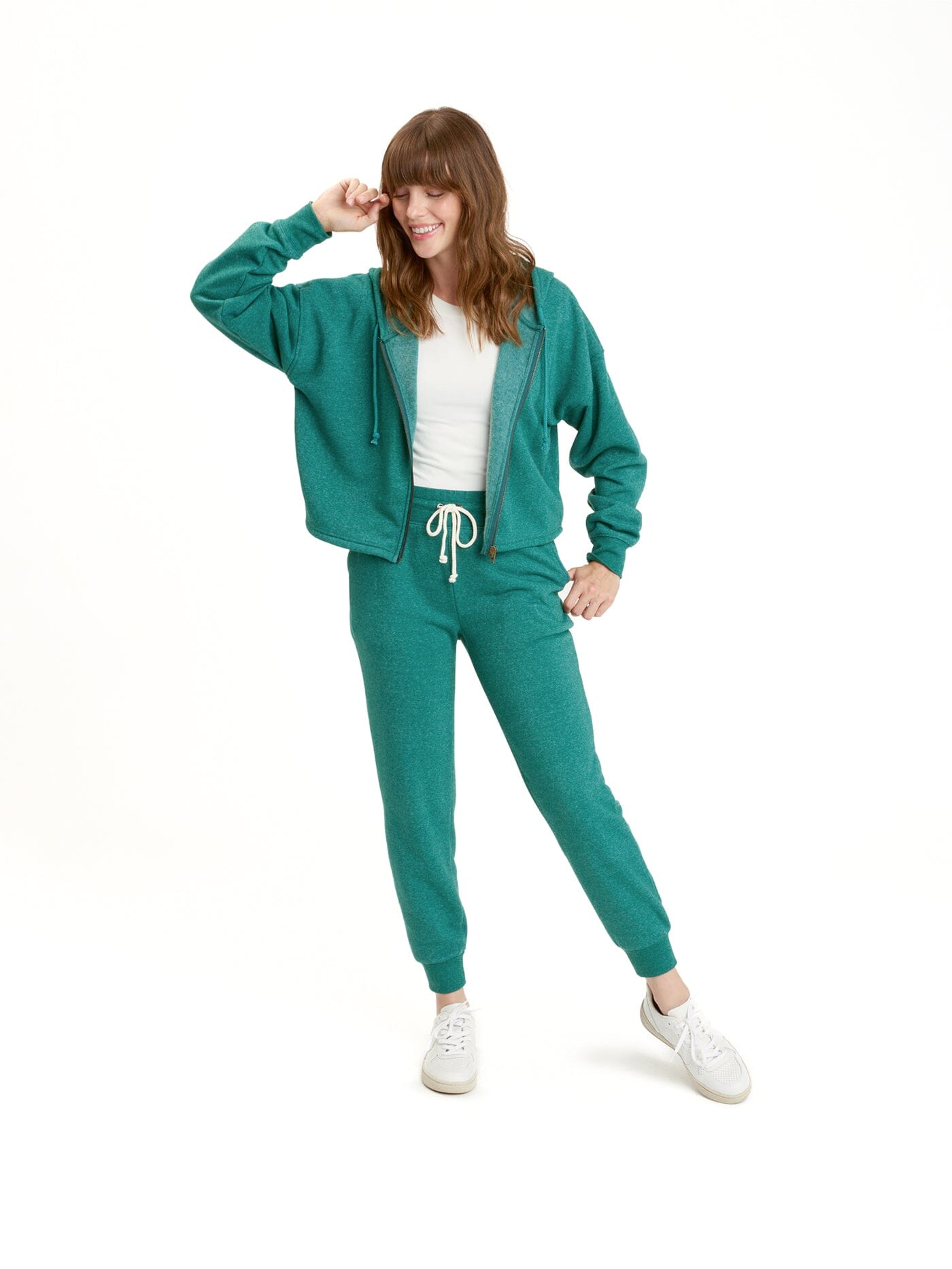 Venetia Crop Hoodie