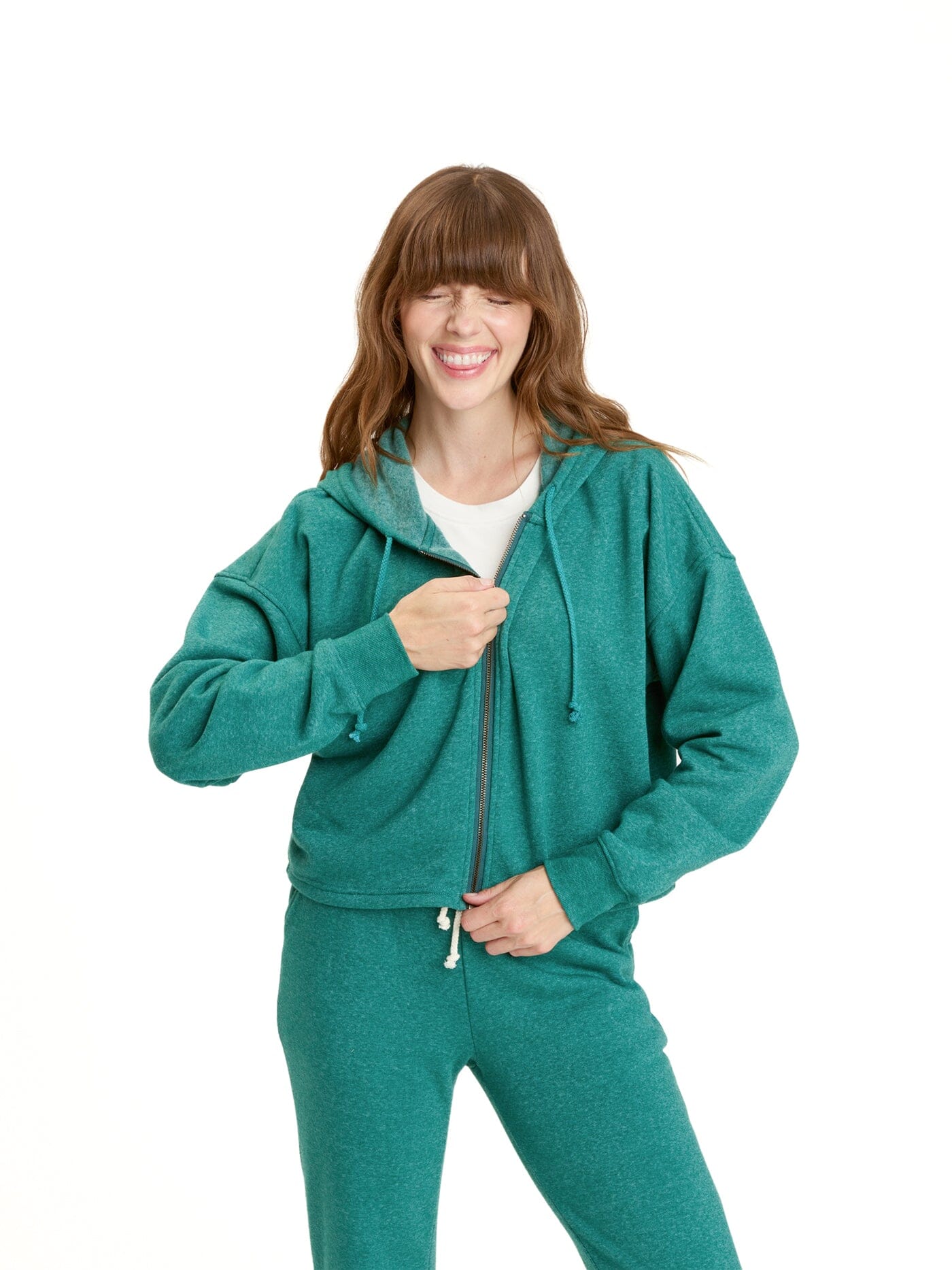 Venetia Crop Hoodie