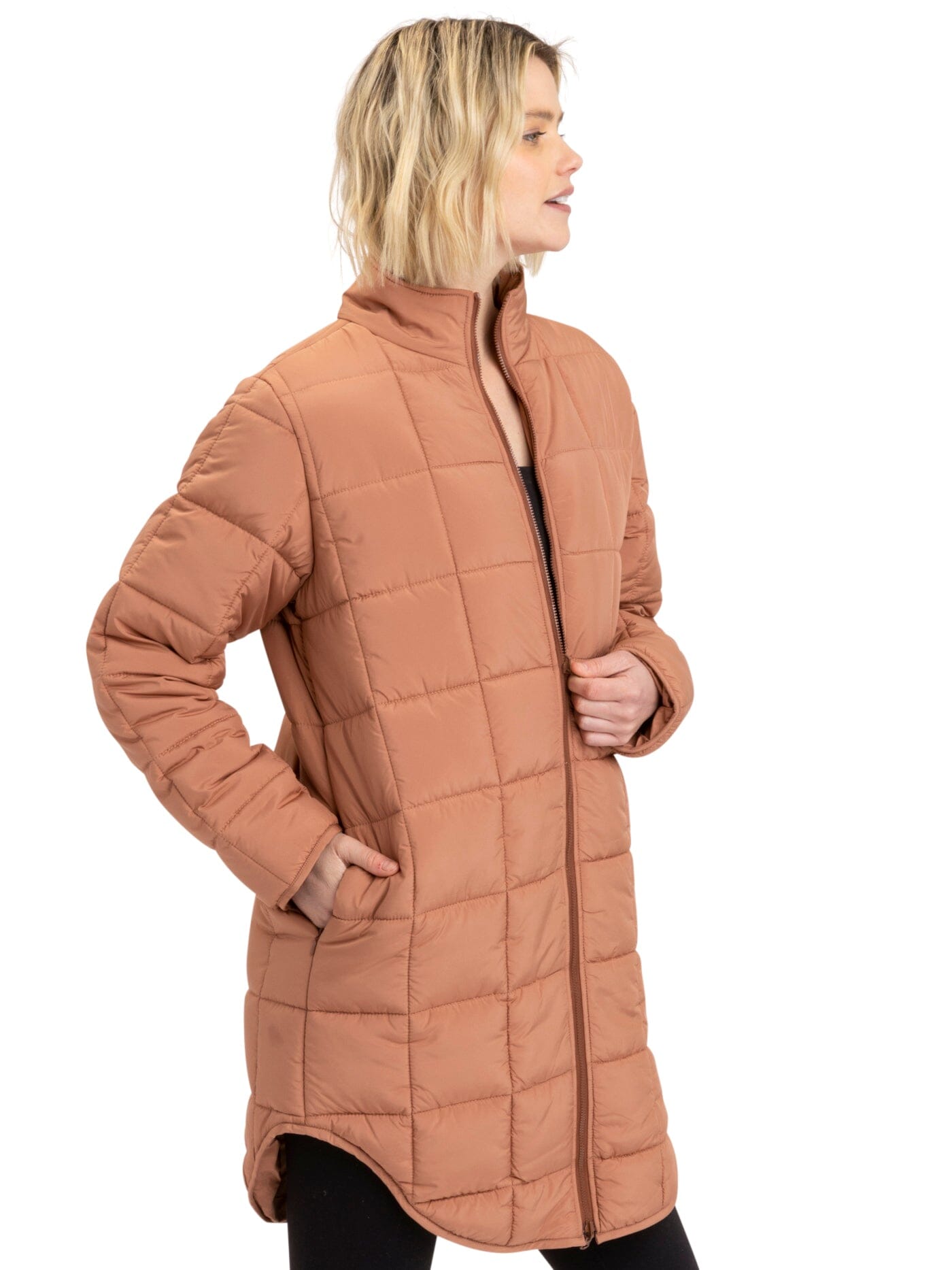 Azima Packable Long Puffer Jacket