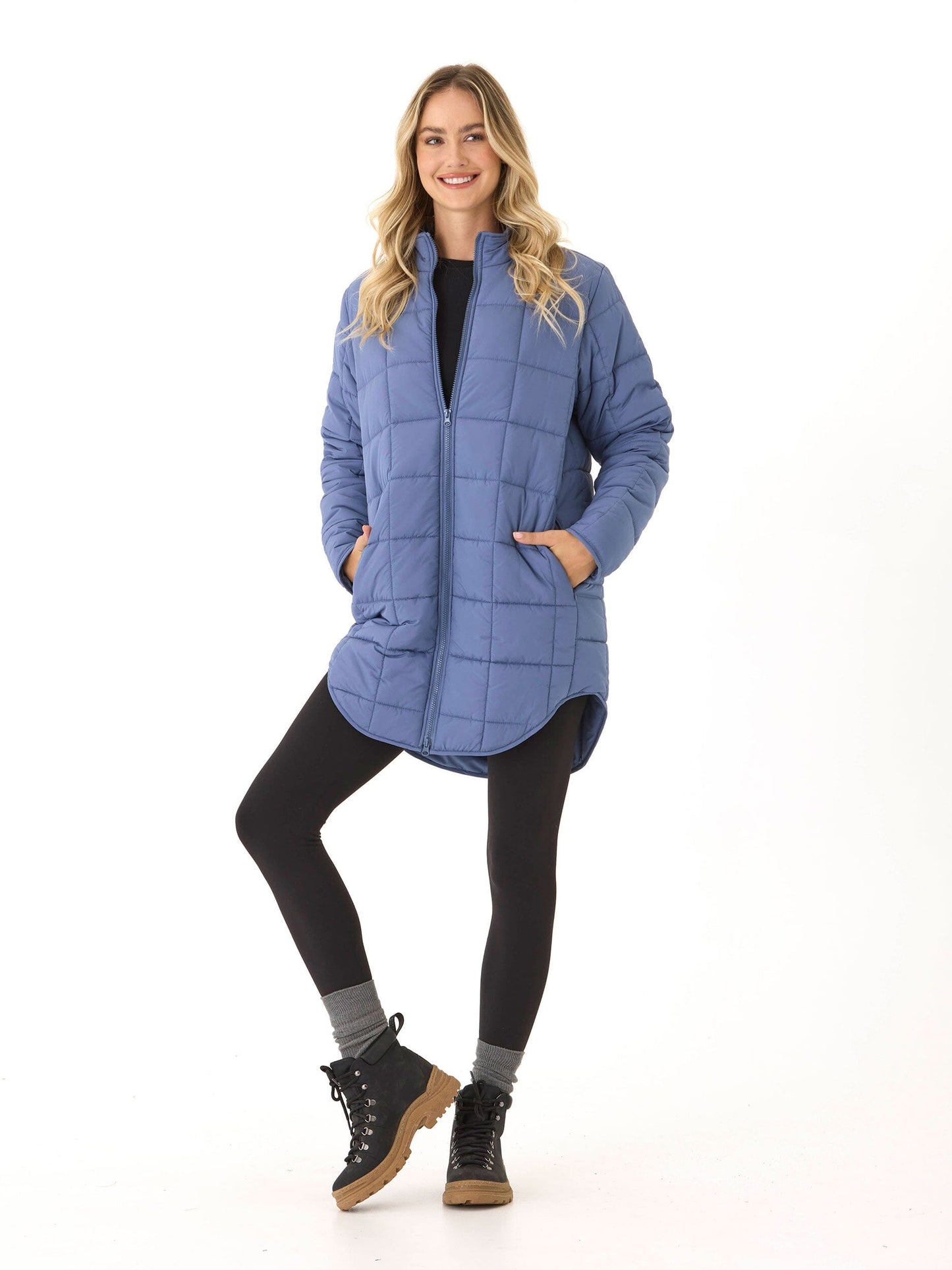 Azima Packable Long Puffer Jacket
