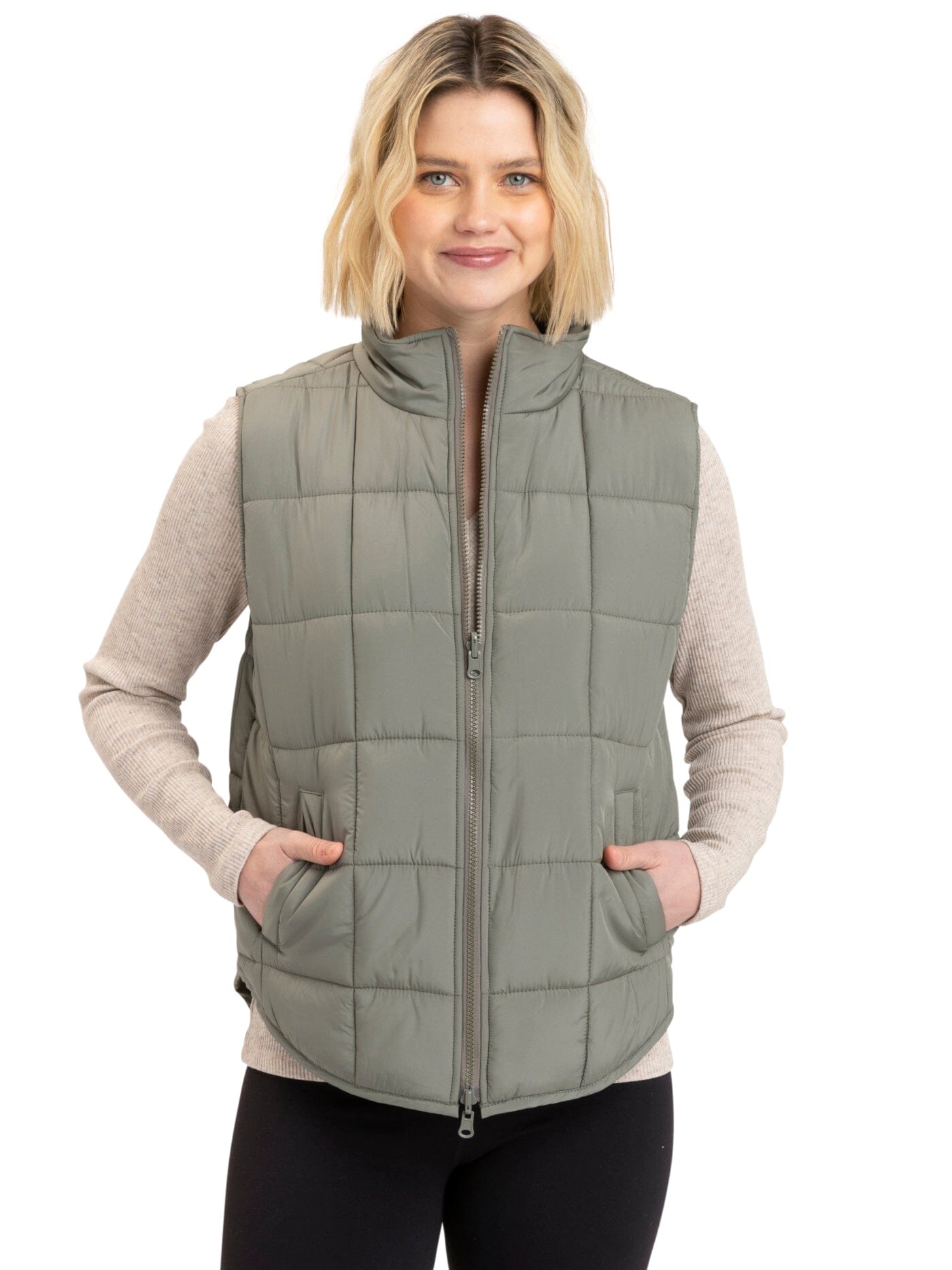 Aubri Packable Puffer Vest