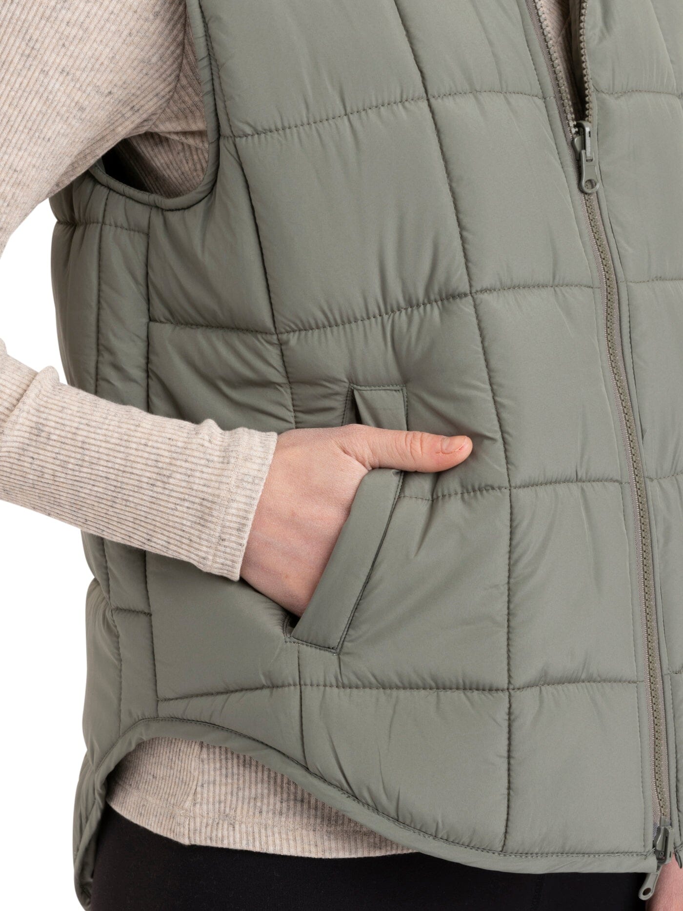 Aubri Packable Puffer Vest