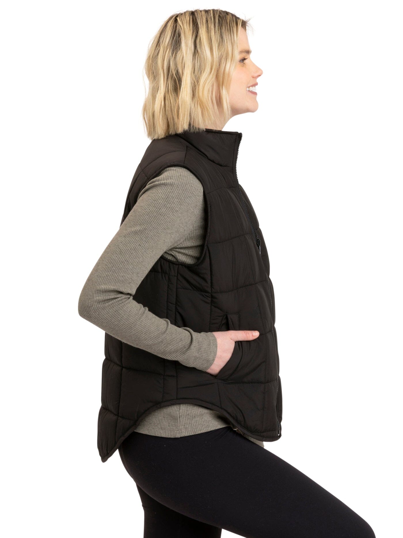 Aubri Packable Puffer Vest