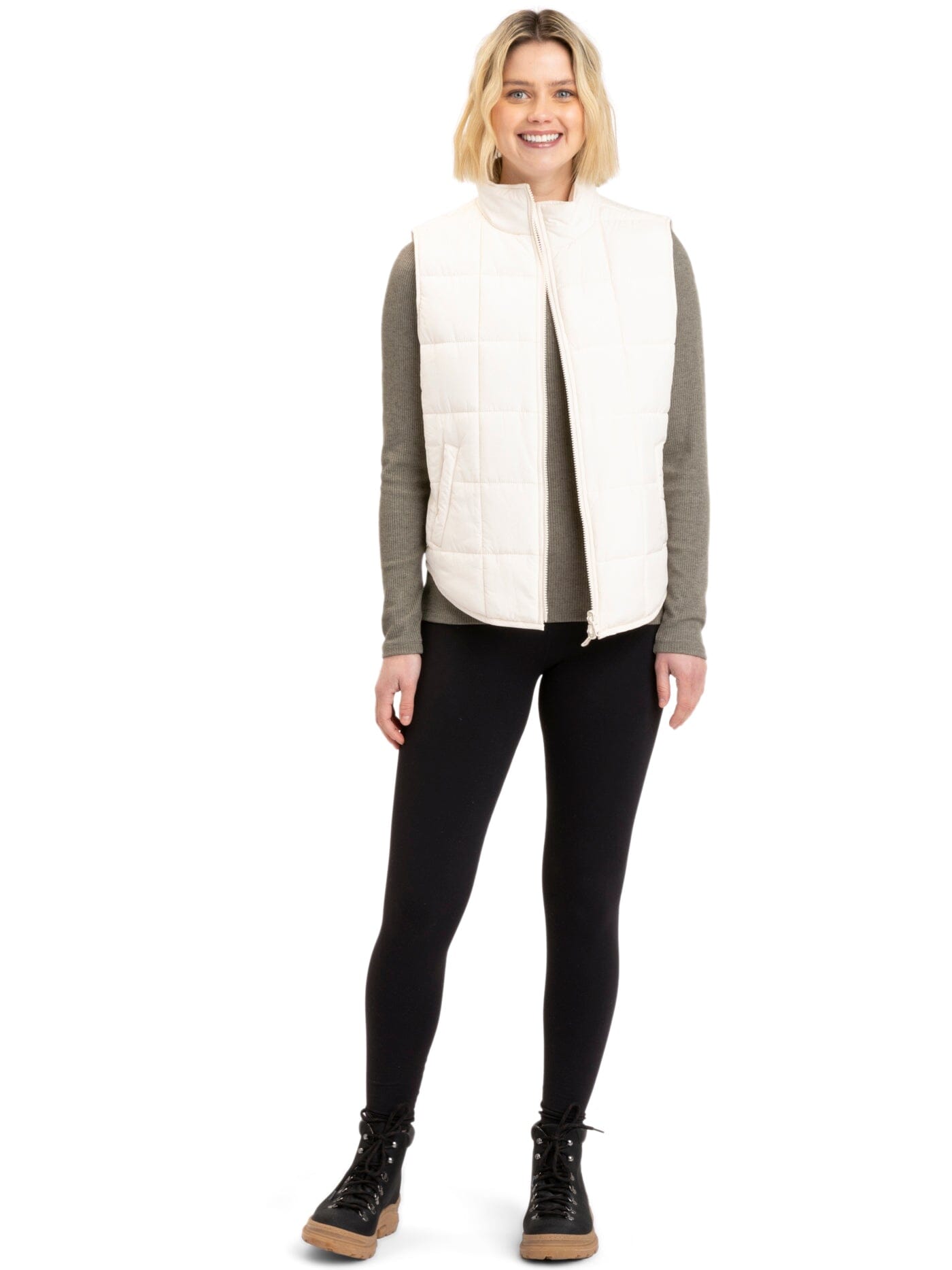Aubri Packable Puffer Vest